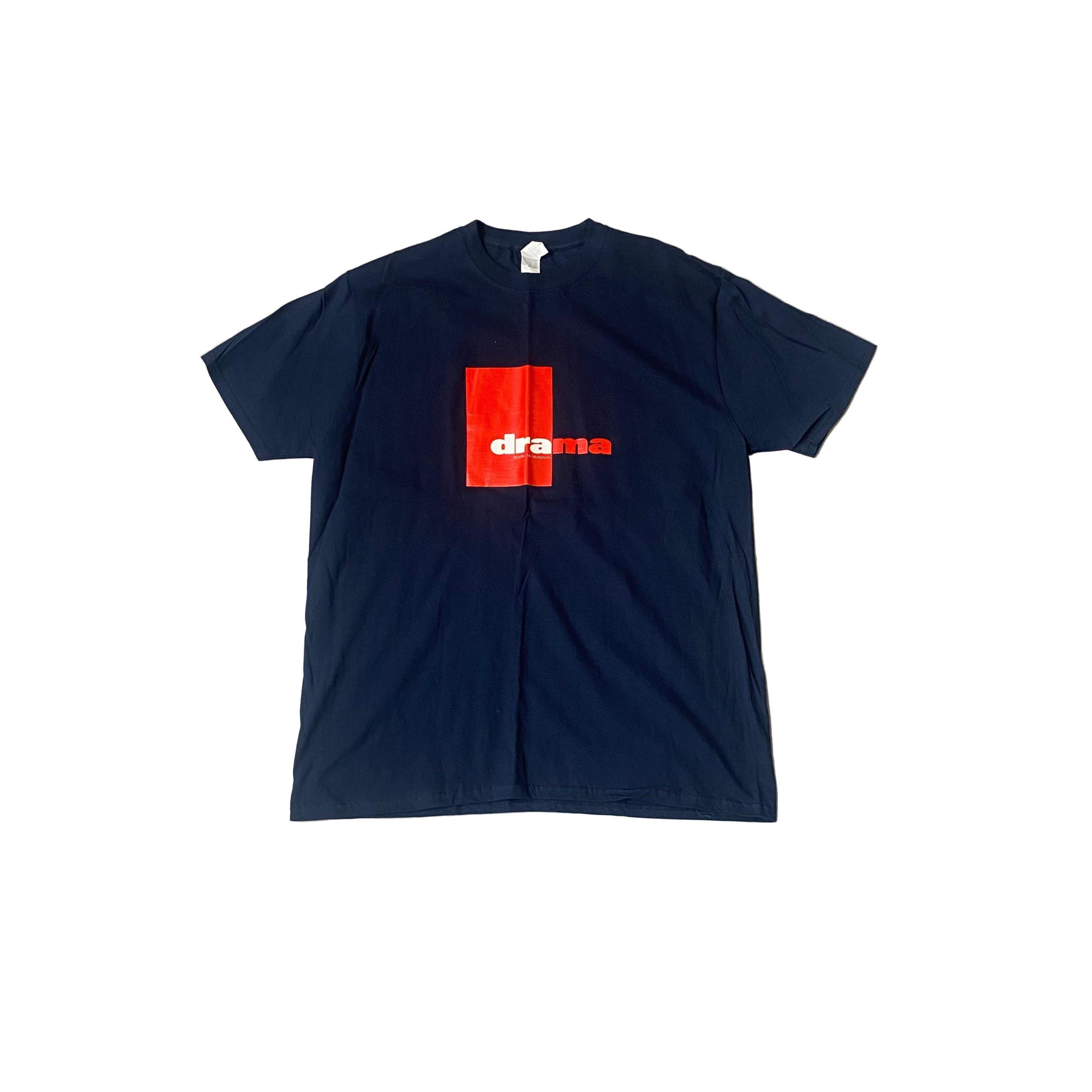 Navy Blue Drama Call Tee - L