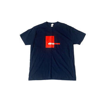 Navy Blue Drama Call Tee - L