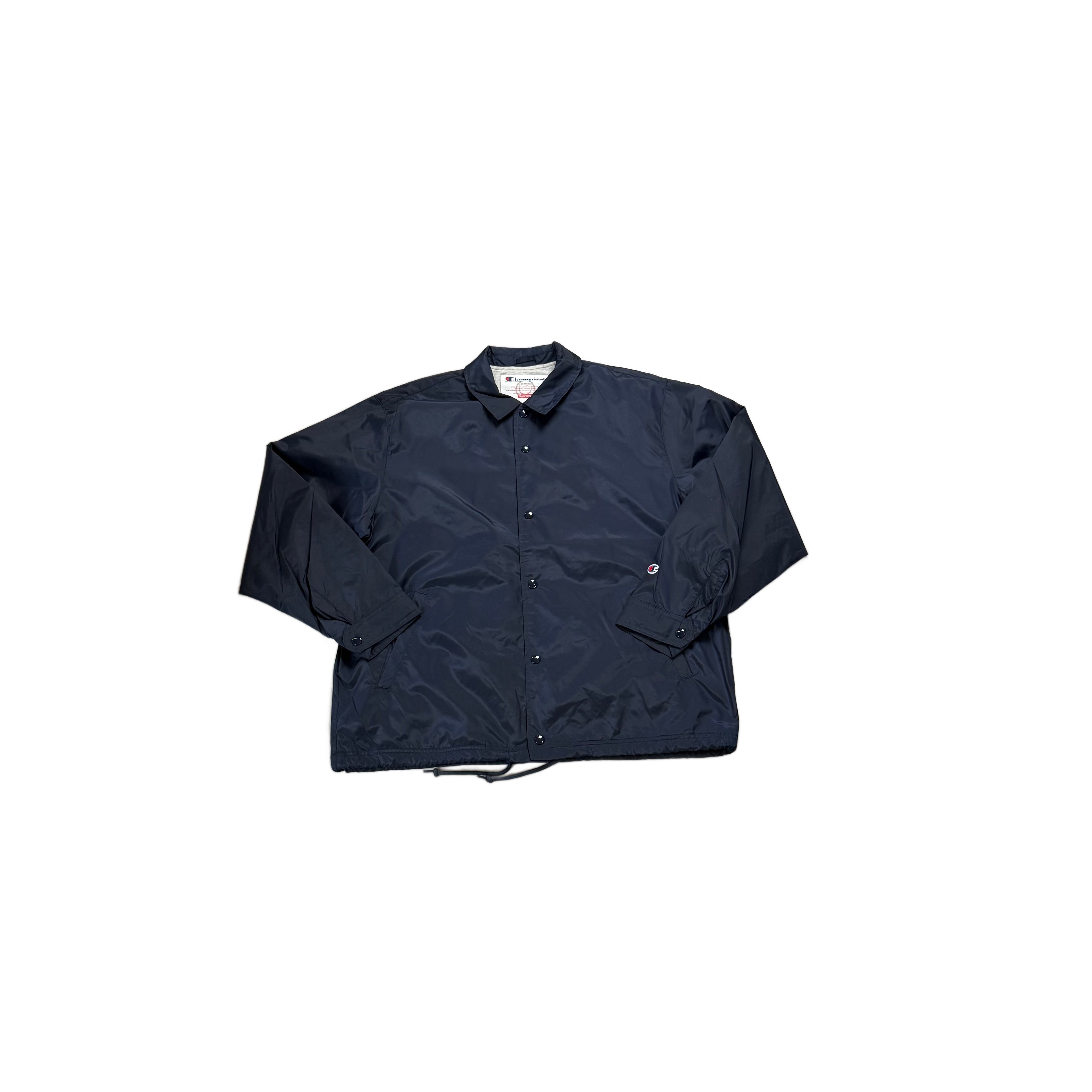 BNWT Navy Blue Supreme x Champion Jacket - L