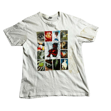 White Supreme Tee - L