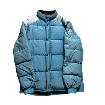 Vintage Blue Moncler Puffer Coat - L