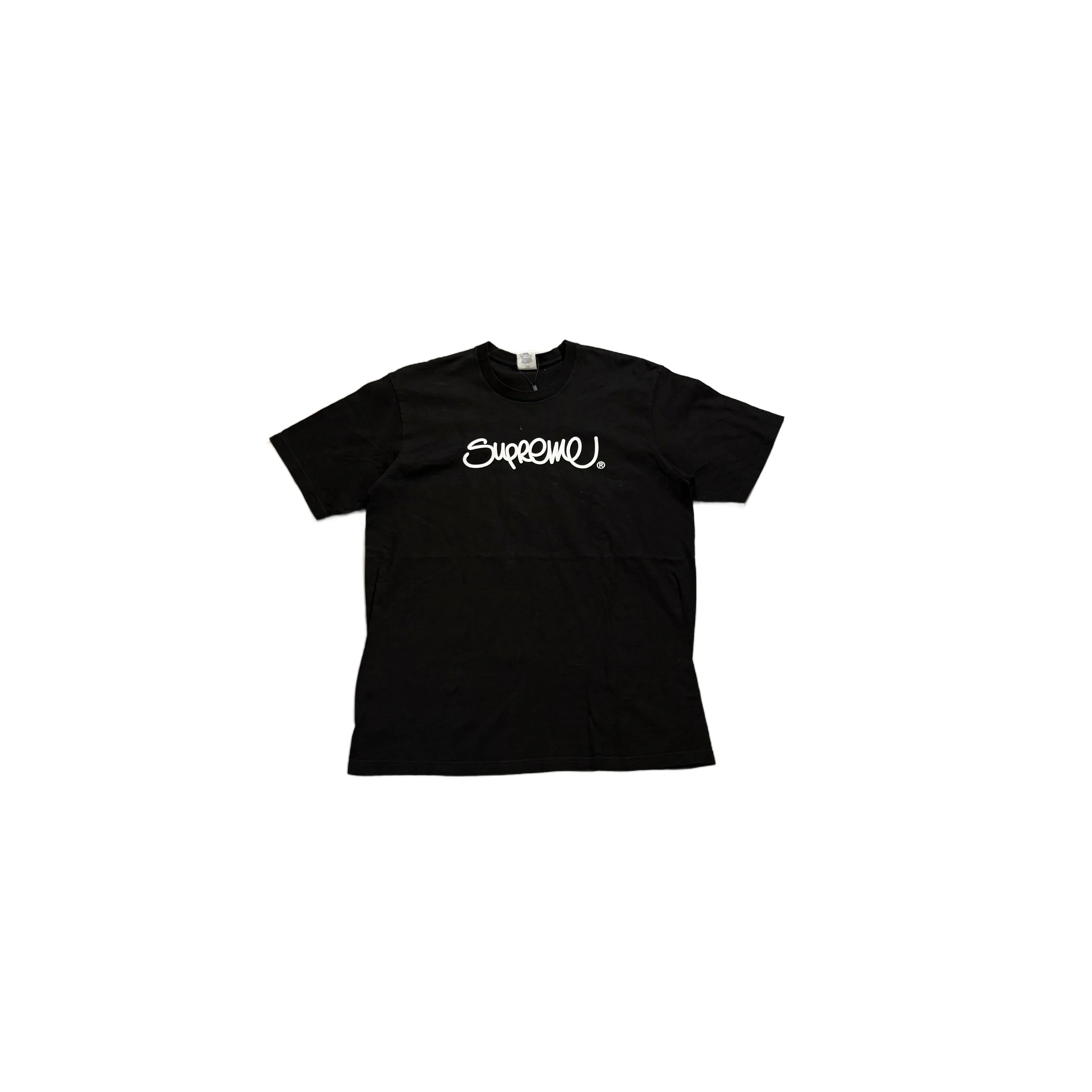 Black Supreme Tee - L