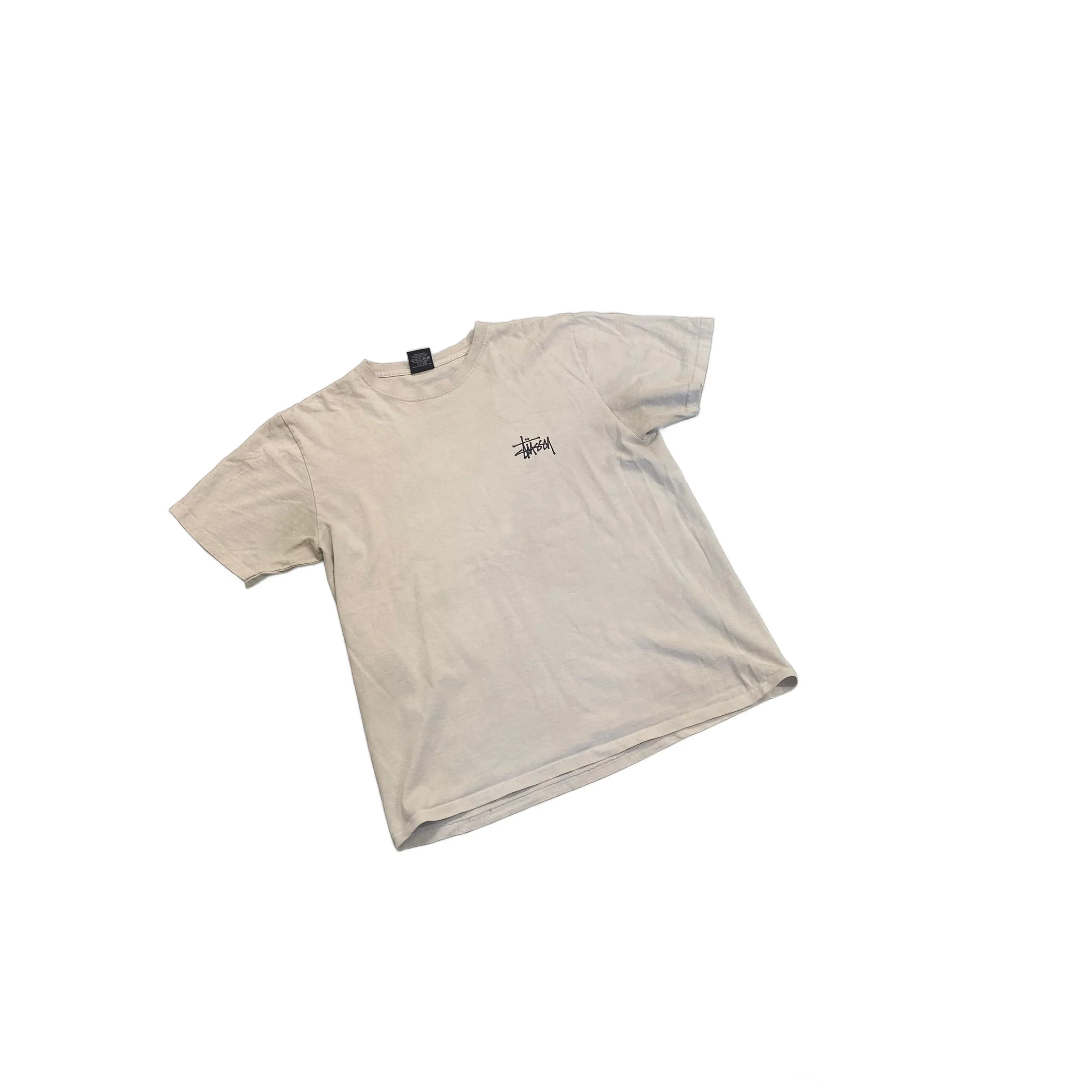 White Stussy Tee - M