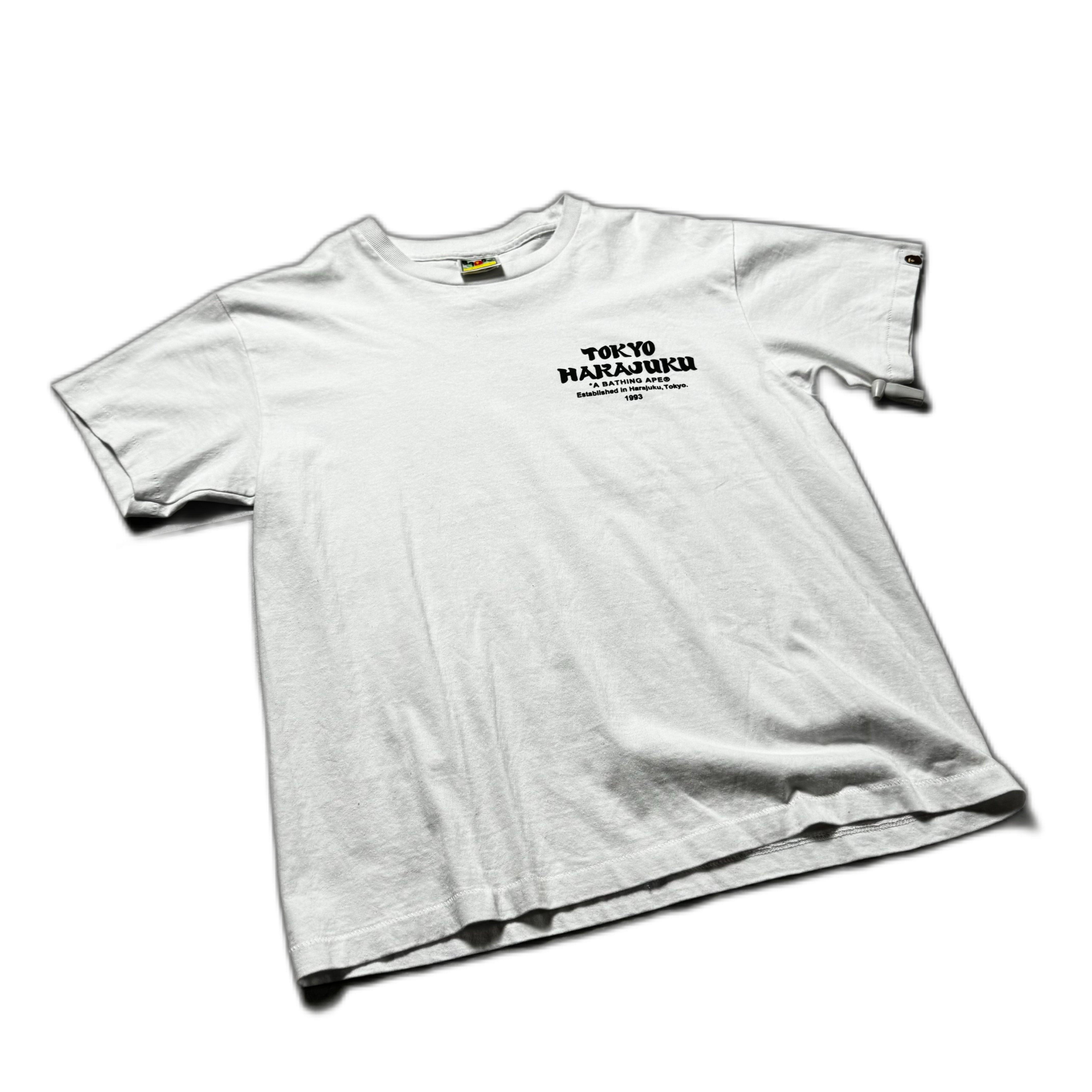 White A Bathing Ape (BAPE) Tee - L