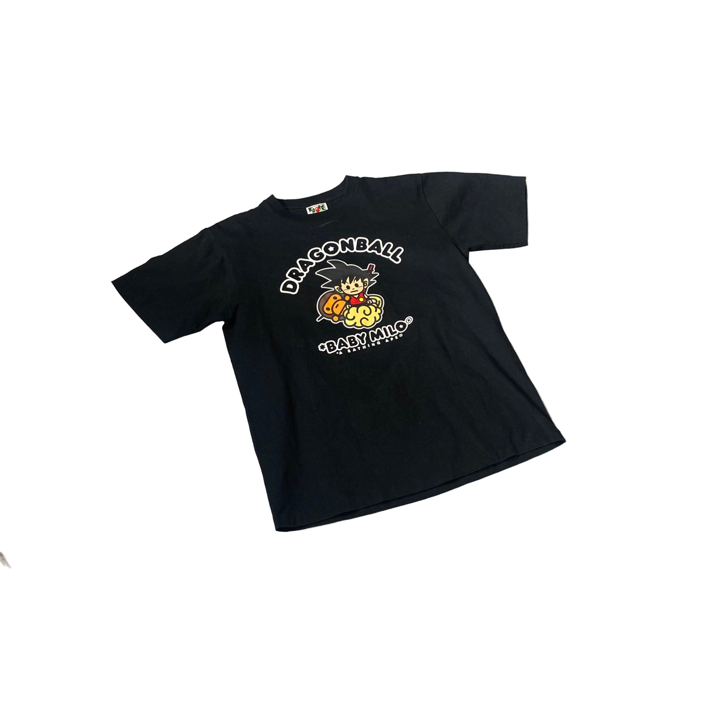 Black A Bathing Ape (BAPE) x Dragonball Z Tee - M