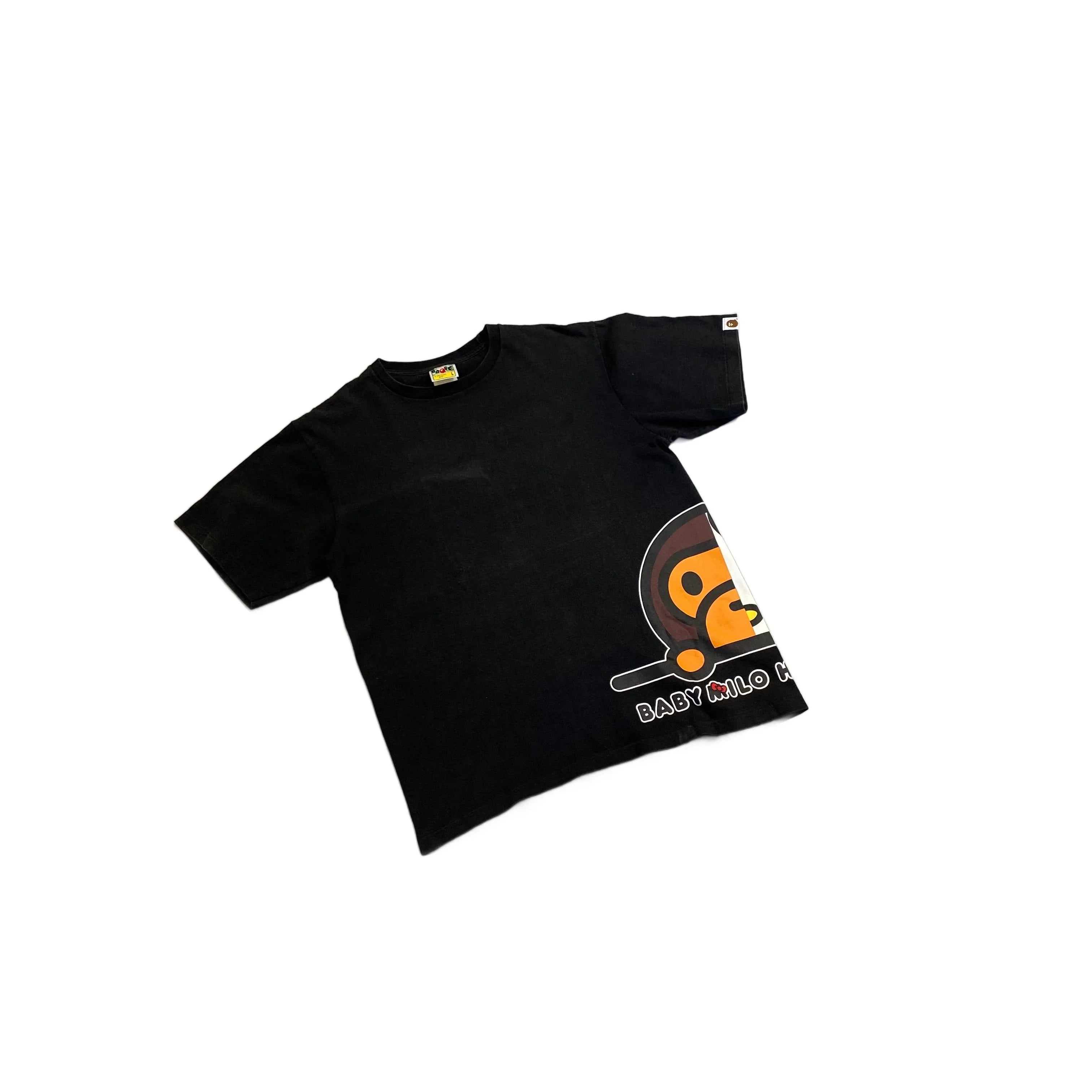 Black A Bathing Ape (BAPE) x Hello Kitty Tee - L