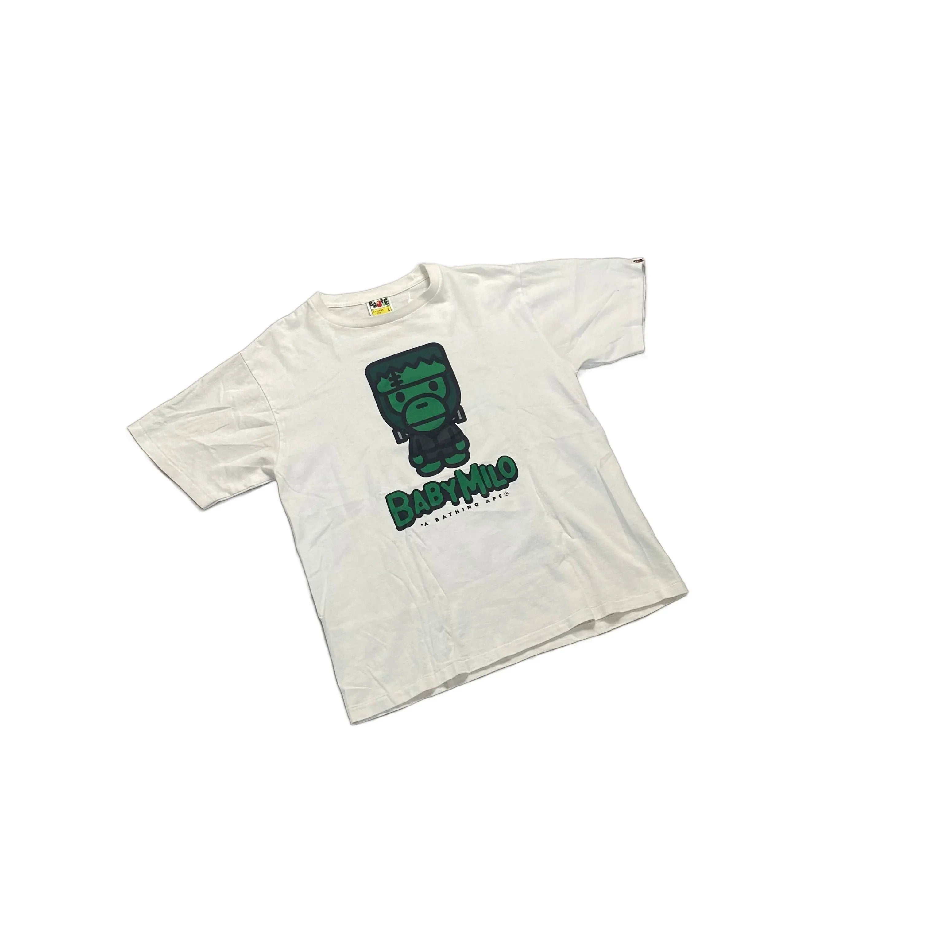 White A Bathing Ape (BAPE) Tee - L