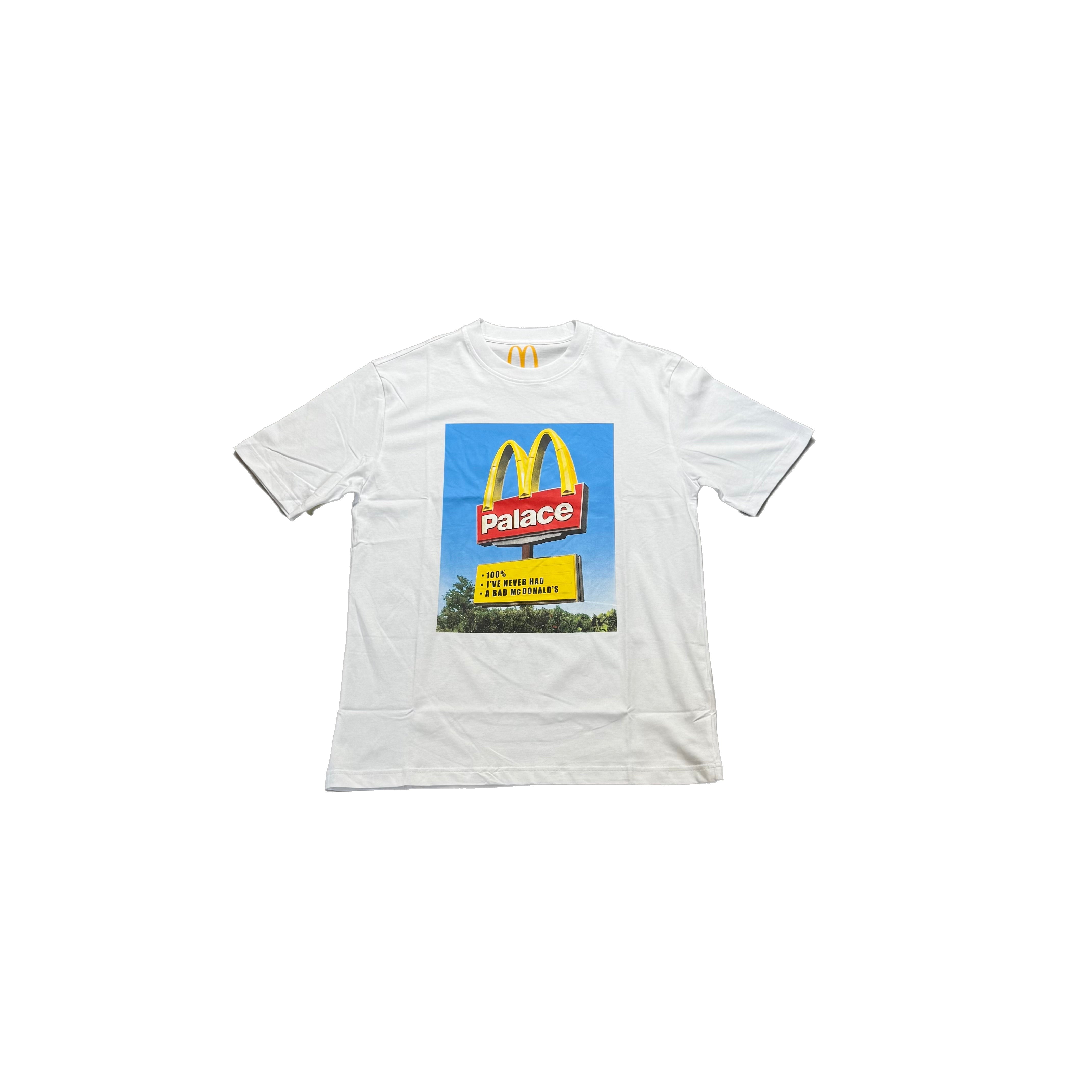 Brand New White Palace x McDonalds Tee - L