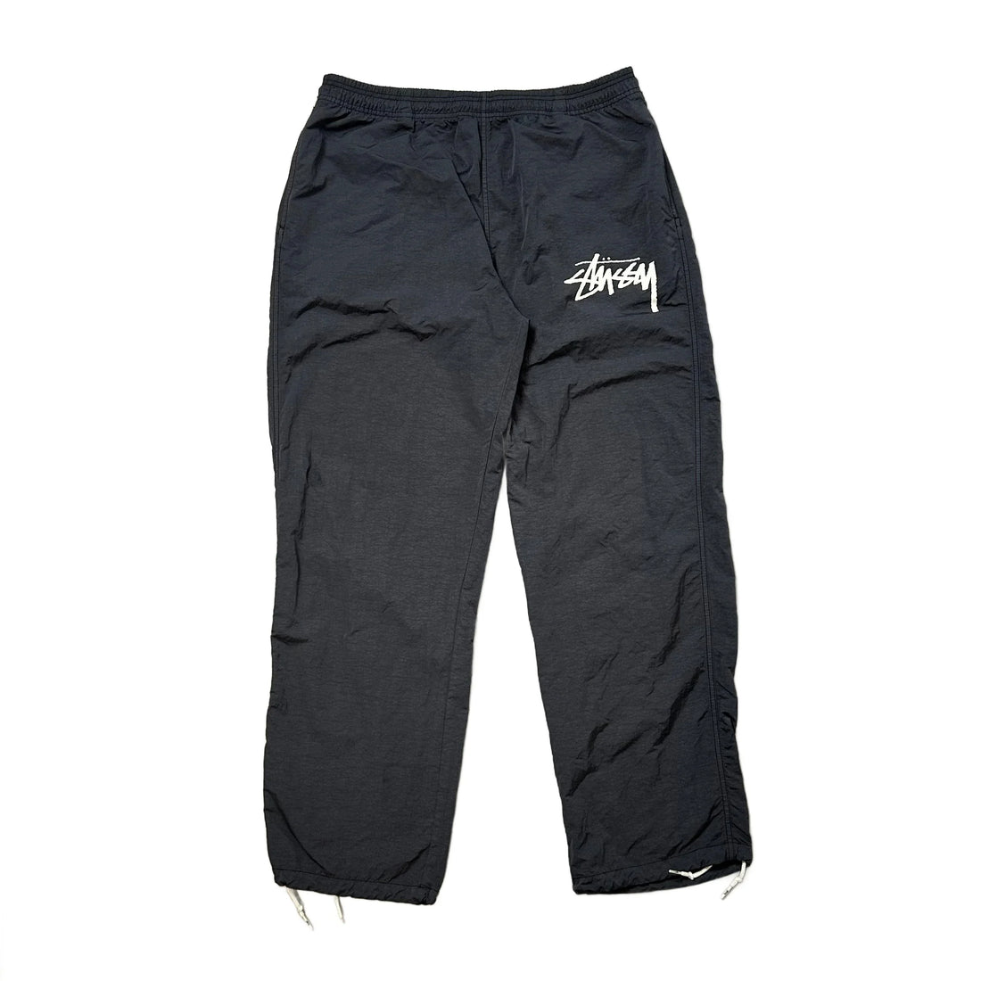 Black Nike x Stussy Nylon Joggers - L