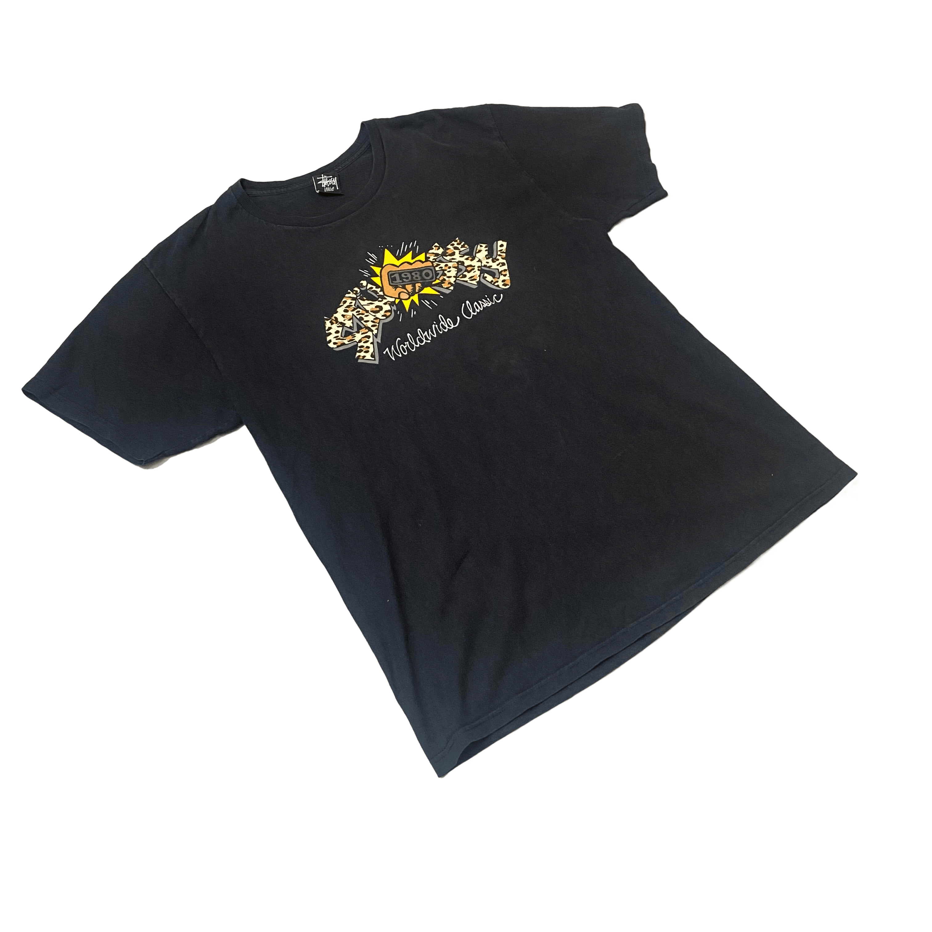 Black Stussy Tee - L