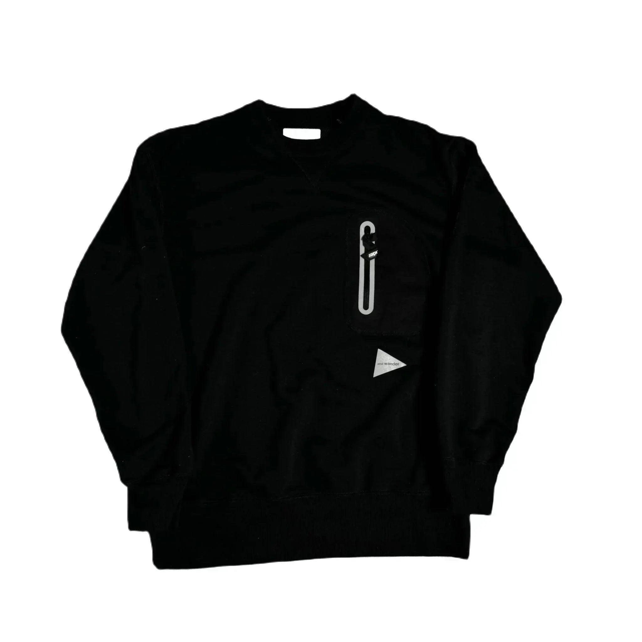 Black And Wander Sweatshirt - L