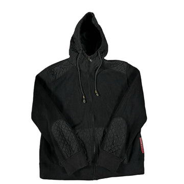 Black Prada Full Zip Hoodie - S
