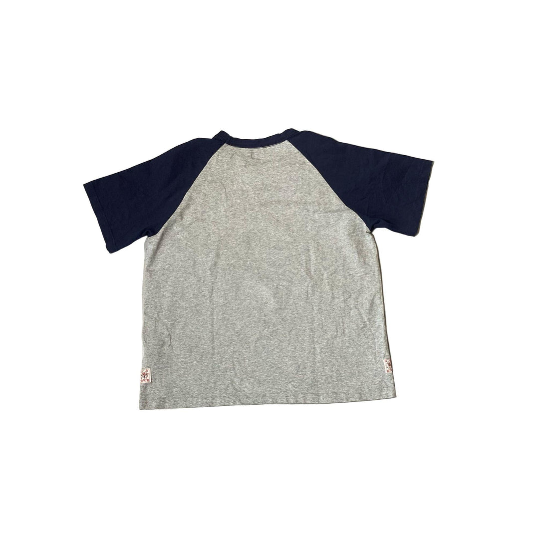 Grey + Navy Blue Evisu Tee - XXL