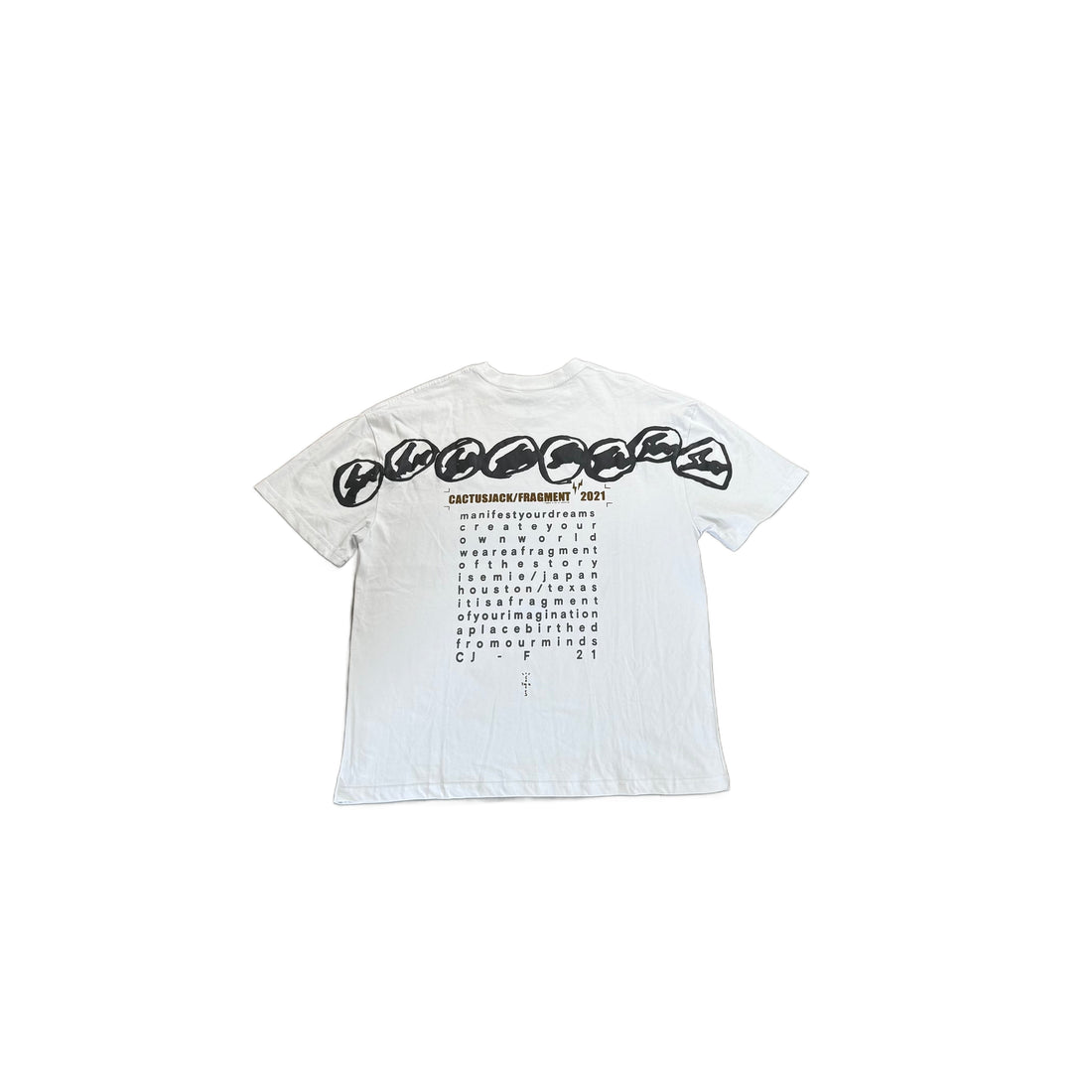 White Travis Scott Tee - XL
