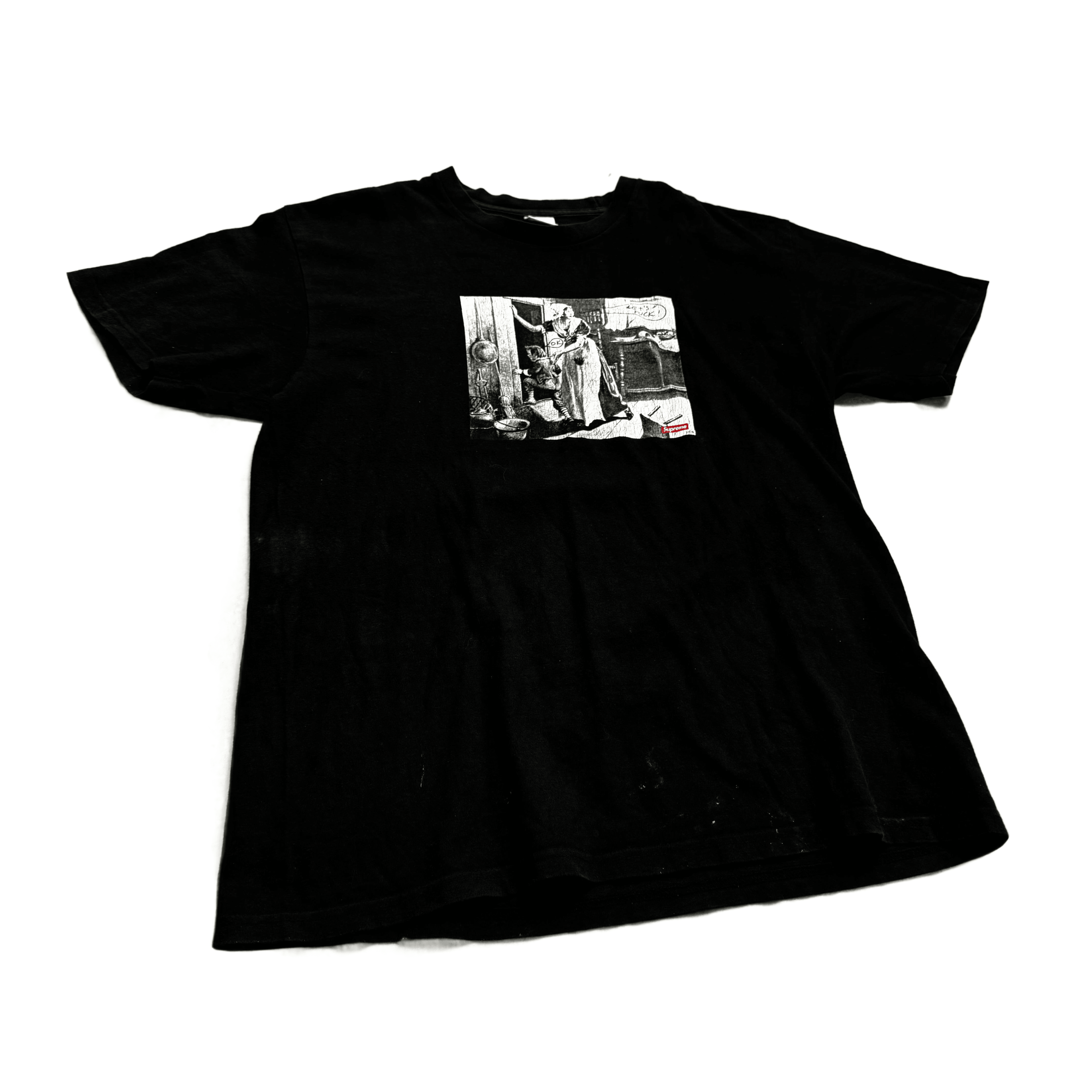 Black Supreme Tee - L