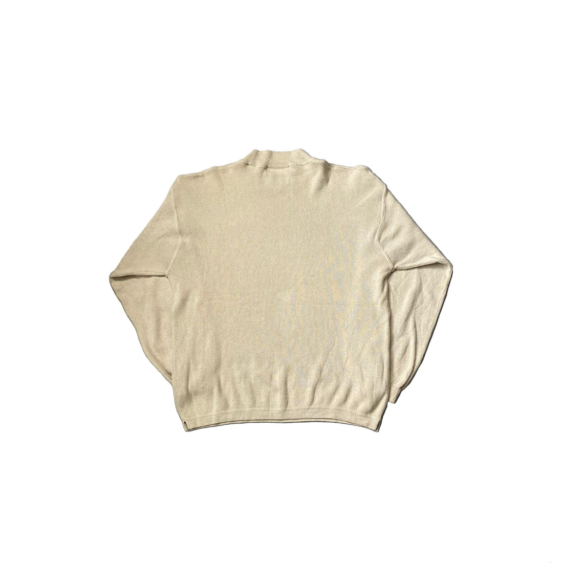 Vintage Cream Balenciaga Knitted Sweatshirt - M