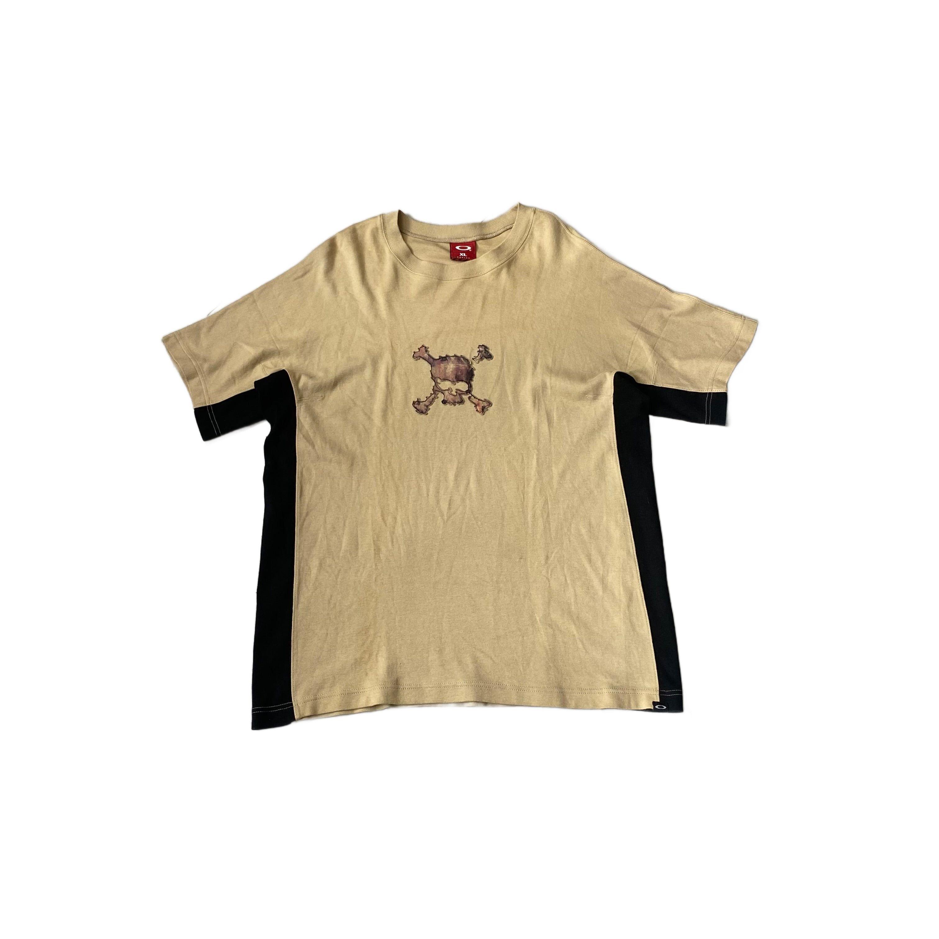 Beige + Black Oakley Tee - XL