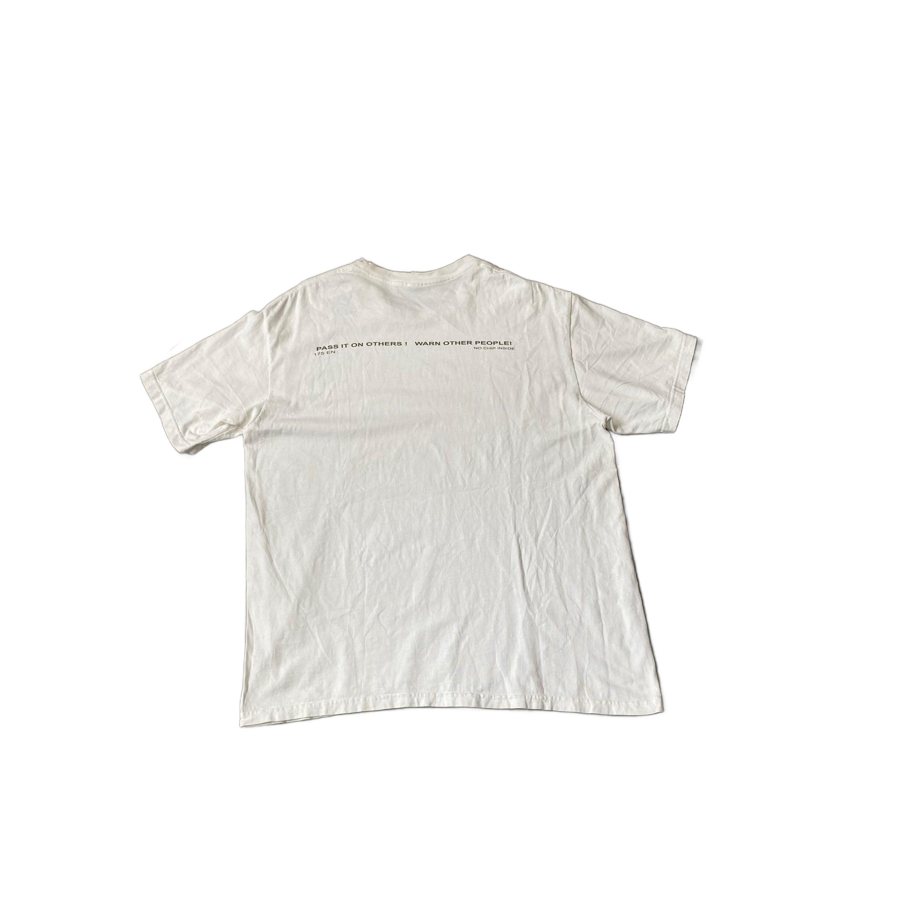 White Supreme Tee - L