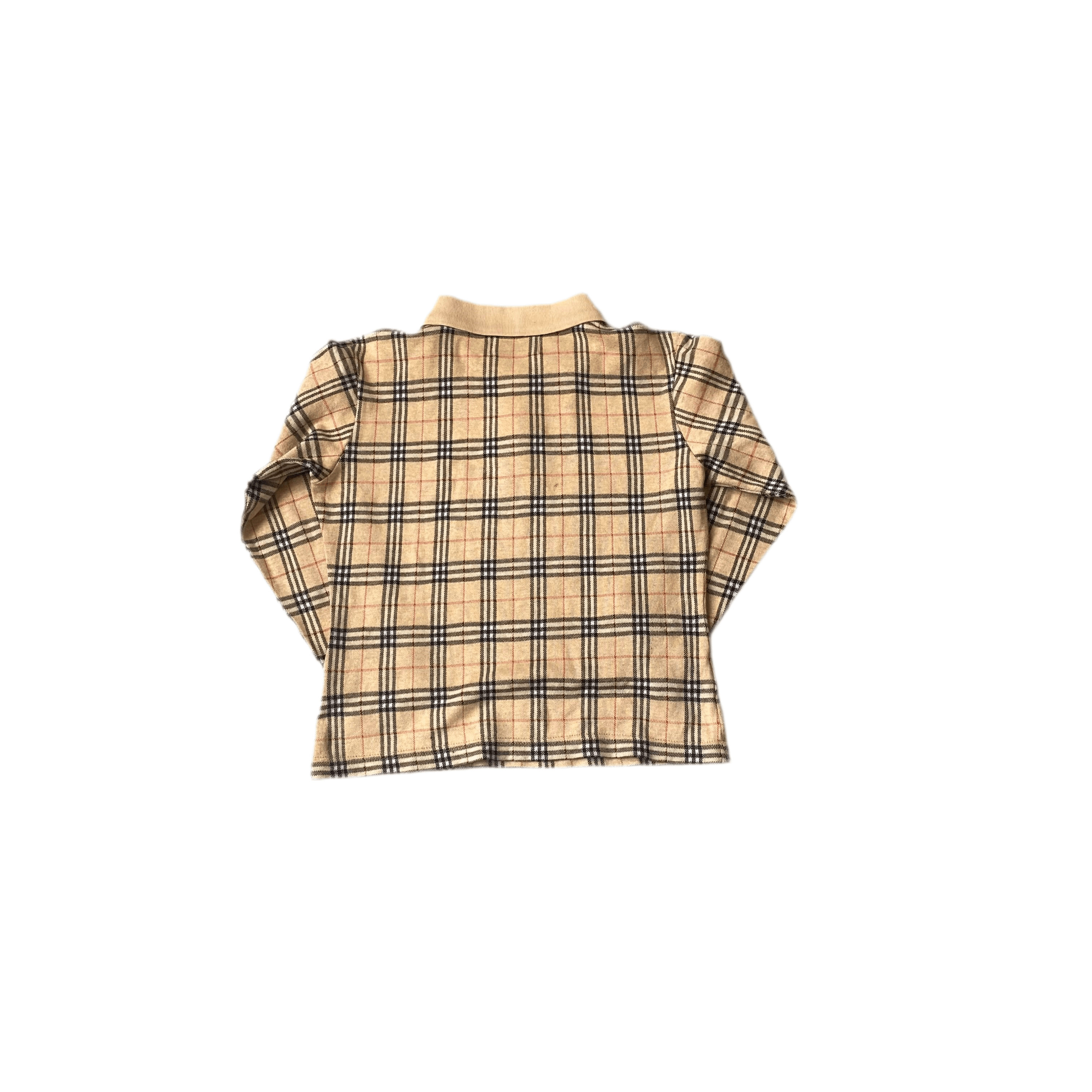 Women’s Burberry Long Sleeve Polo Shirt - M