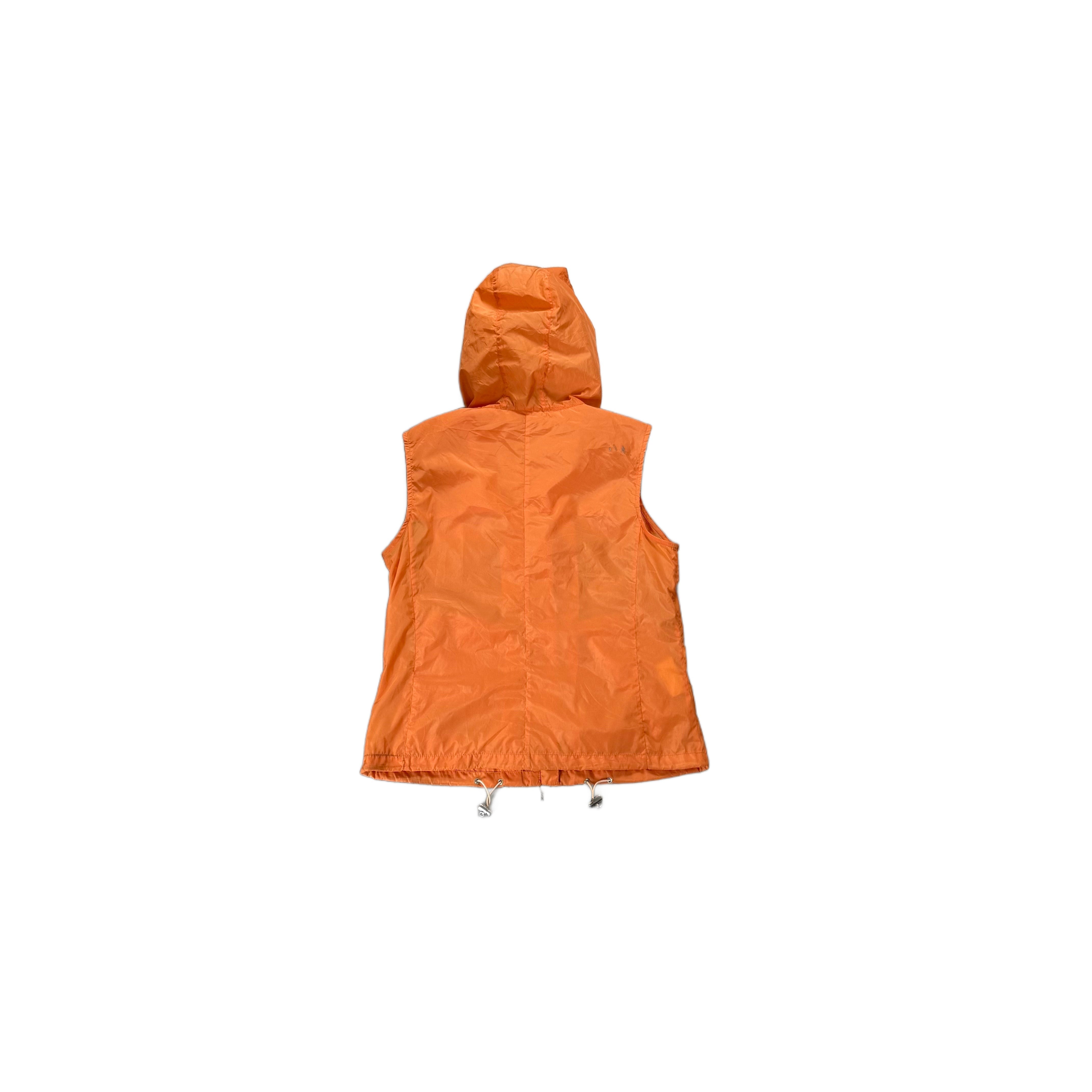 Orange Prada Gilet - S
