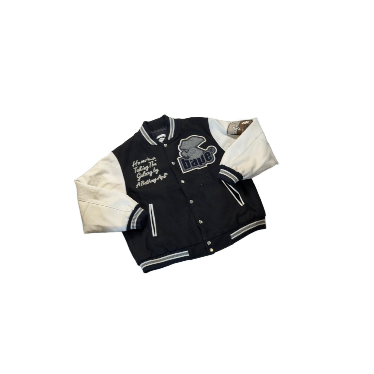 A Bathing Ape (BAPE) Varsity Jacket - L