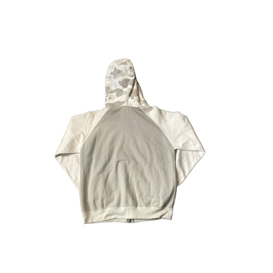 White A Bathing Ape (BAPE) Hoodie - S