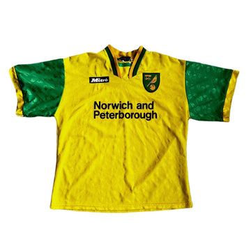 1996 - 97 Norwich City Home Shirt - M
