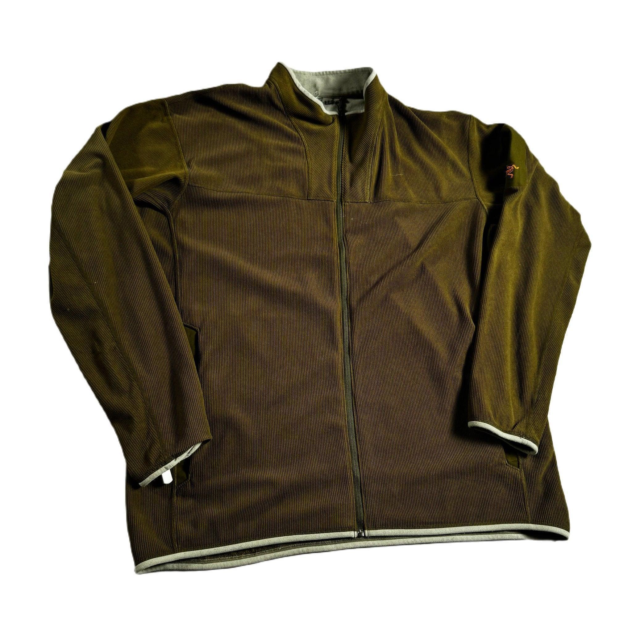 Vintage Green Arc'Teryx Full Zip Fleece - XL