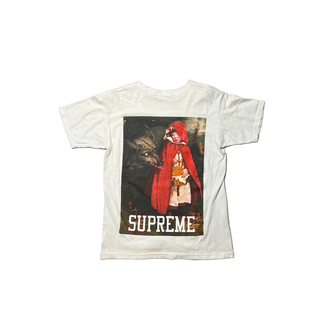 White Supreme Tee - S