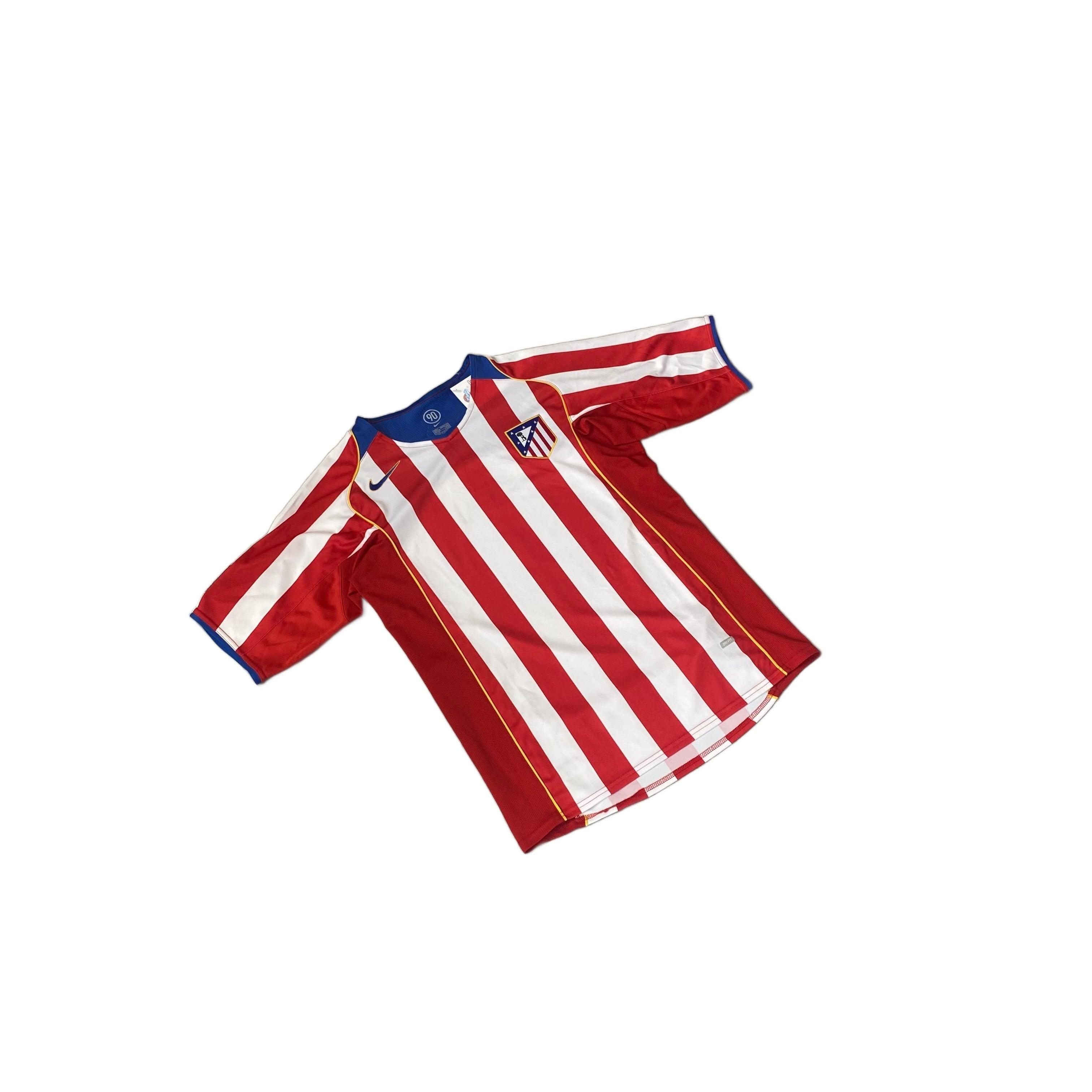 2004 - 05 Atletico Madrid Home 'Torres' Shirt - S