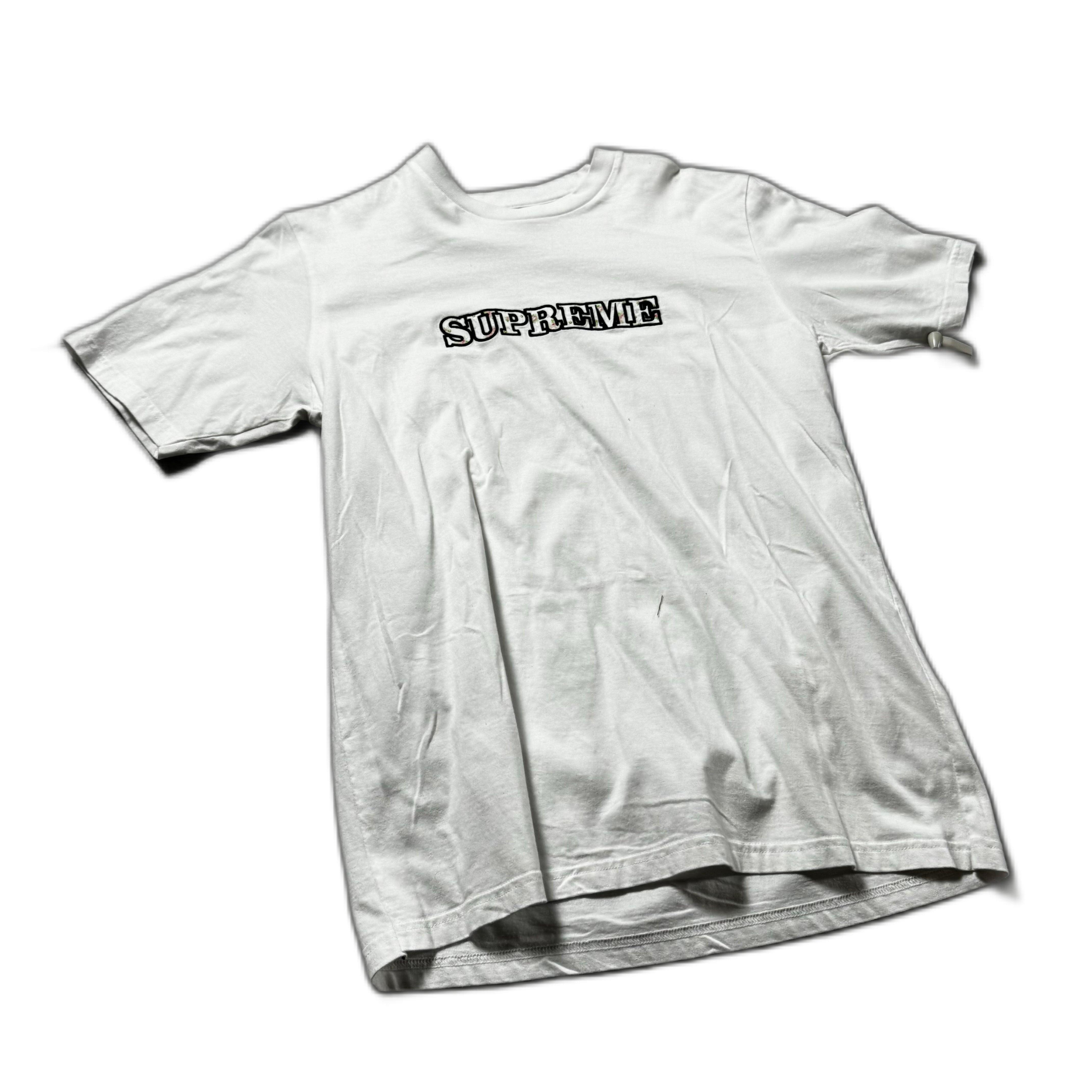 White Supreme Tee - XL
