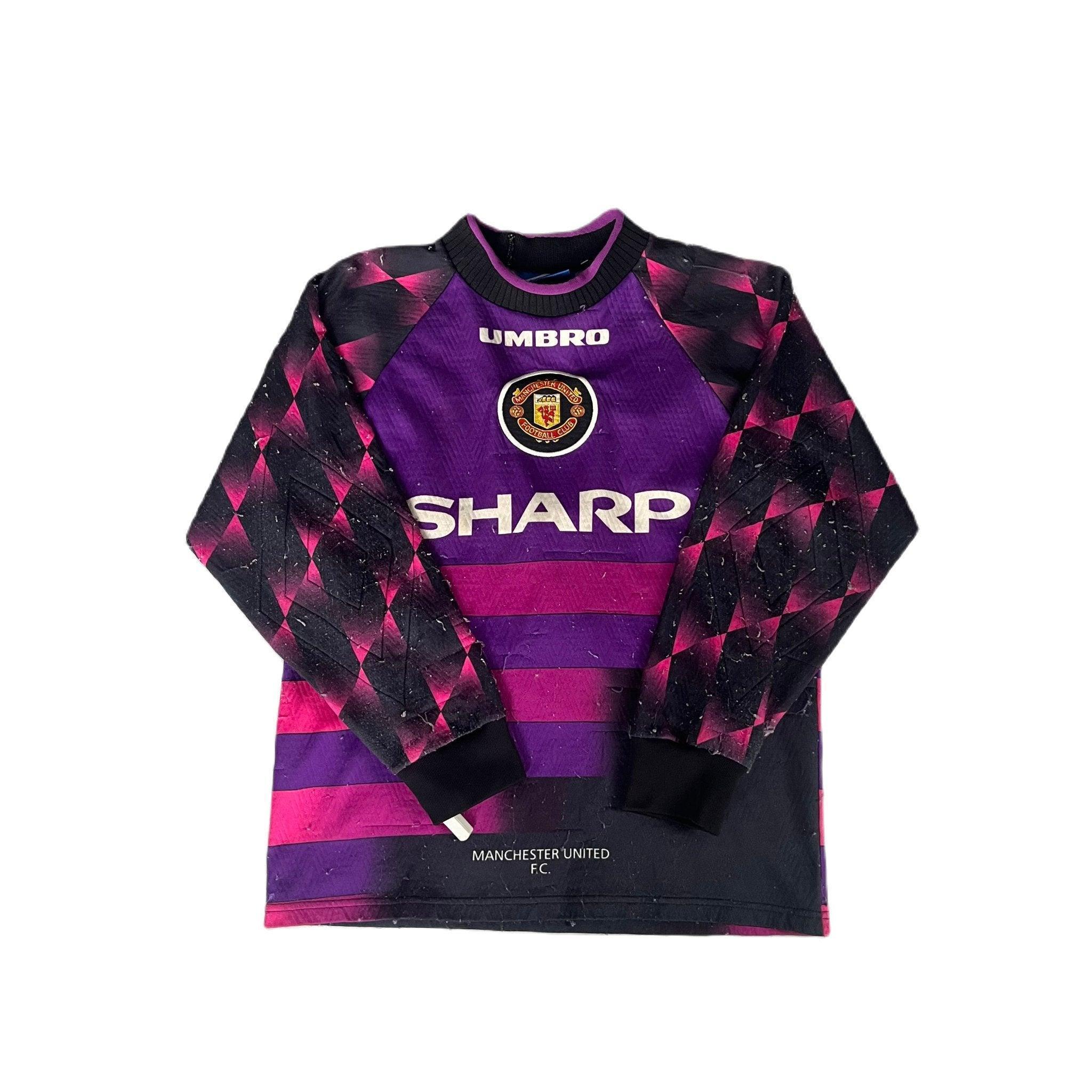 1996 - 97 Manchester United Goalkeeper 'Scheimel' Shirt - XS