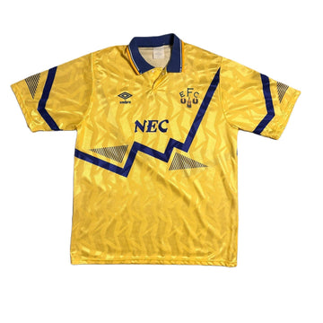 1990 - 92 Everton Away Shirt - XL