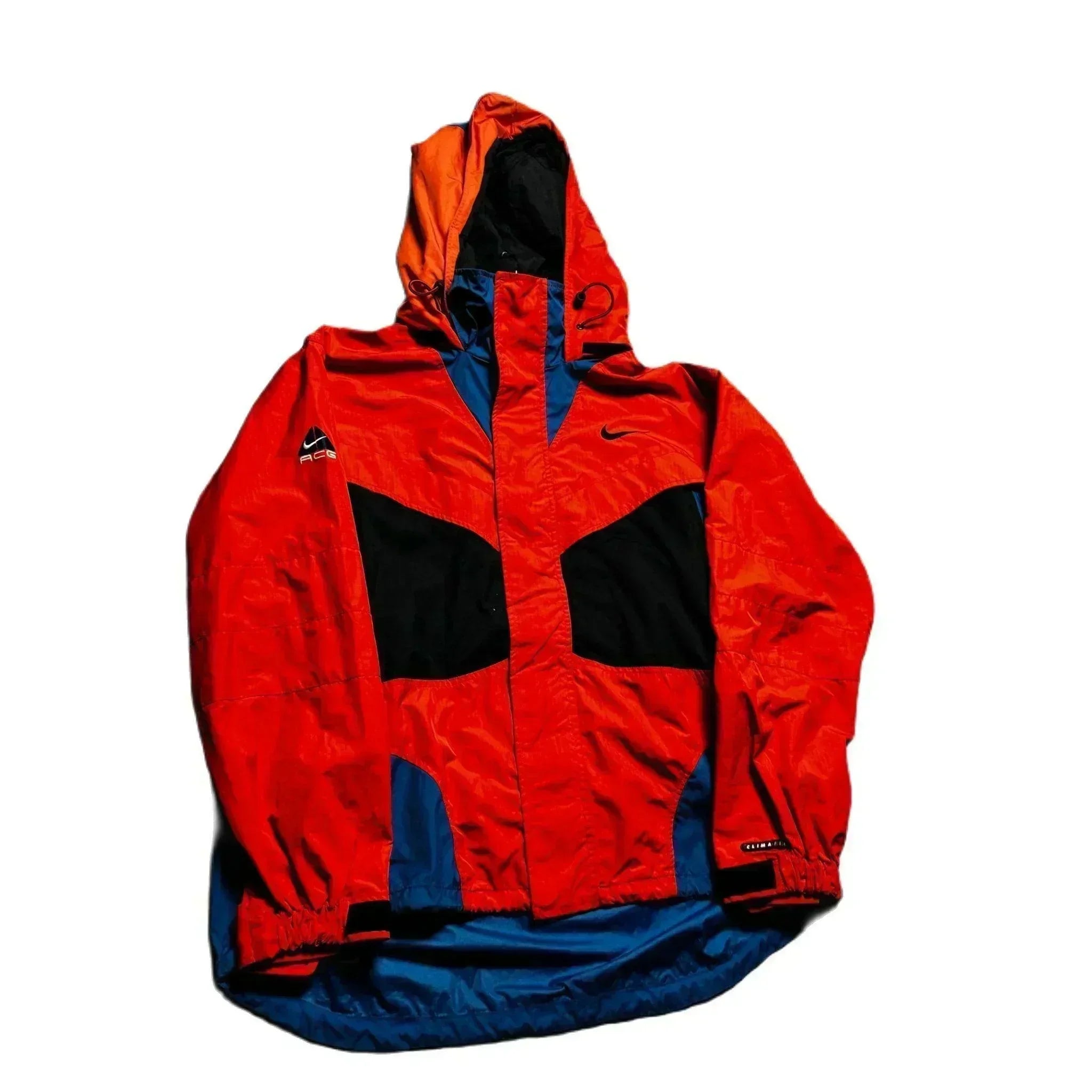 Vintage Orange, Blue + Black Nike ACG Jacket - M