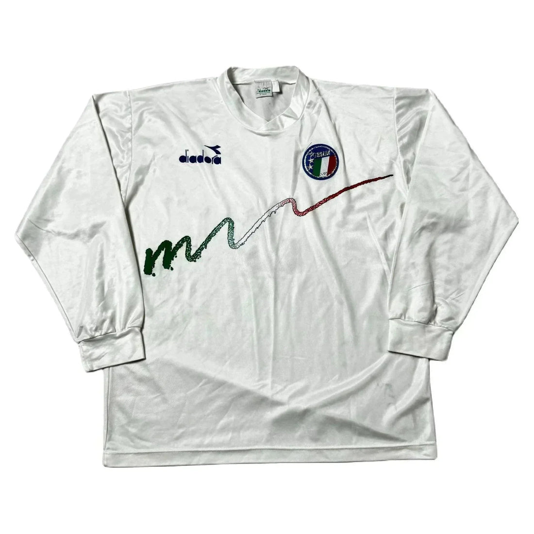 1986 - 90 Italy Training Shirt - XL | The Streetwear Studio