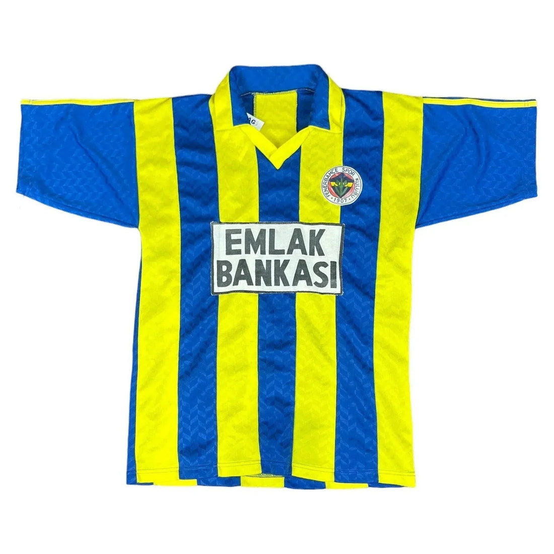 1990-91 Yellow + Blue Fenerbache Shirt - L | The Streetwear Studio