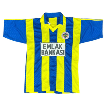1990-91 Yellow + Blue Fenerbache Shirt - L | The Streetwear Studio