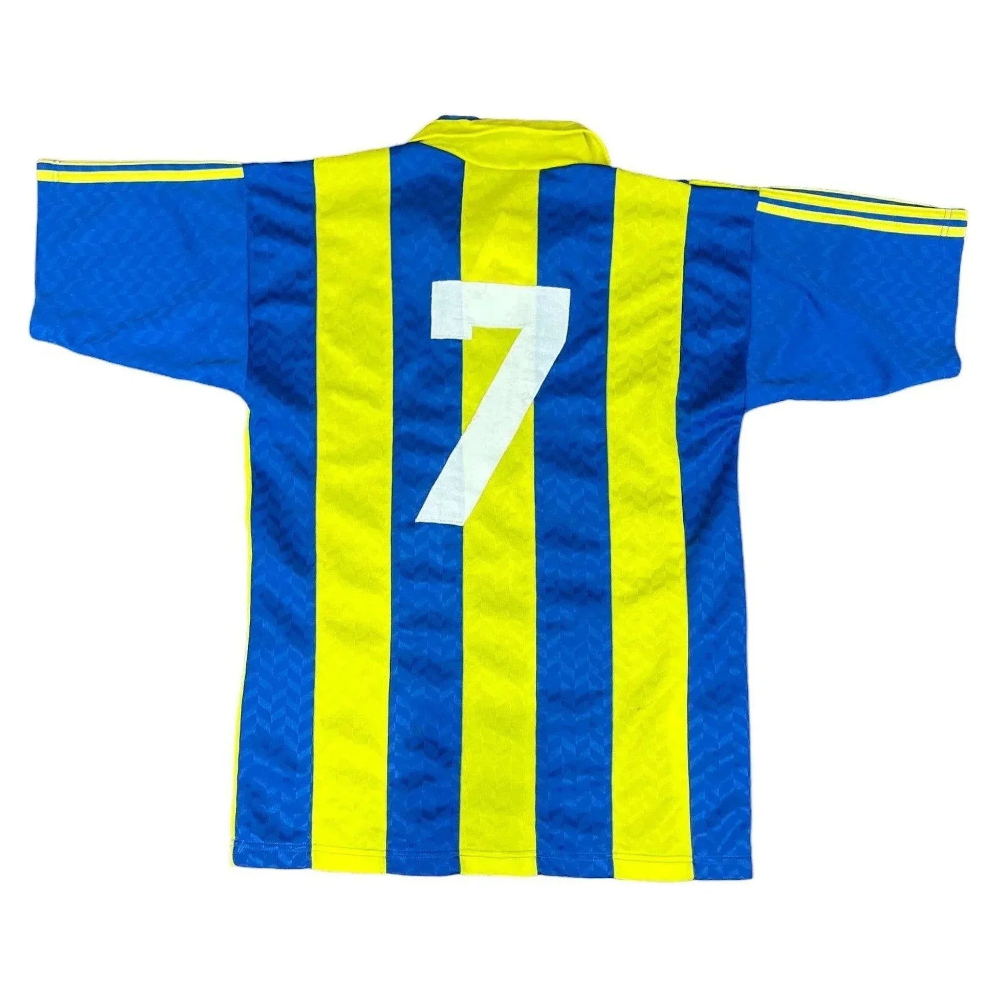 1990-91 Yellow + Blue Fenerbache Shirt - L | The Streetwear Studio