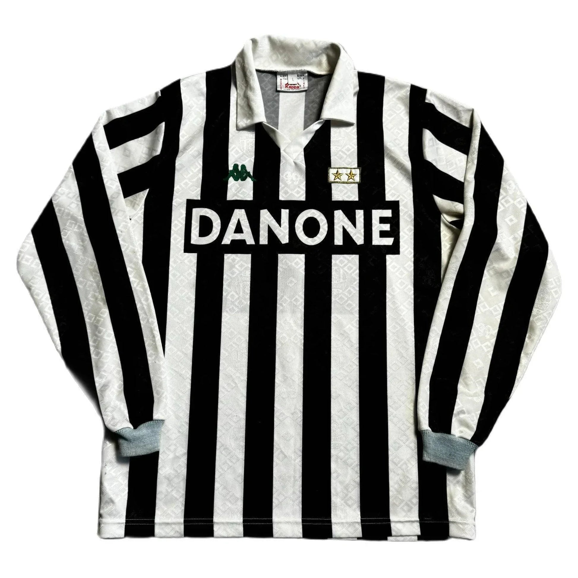 1992 - 93 Juventus Home Long Sleeve Shirt - L | The Streetwear Studio