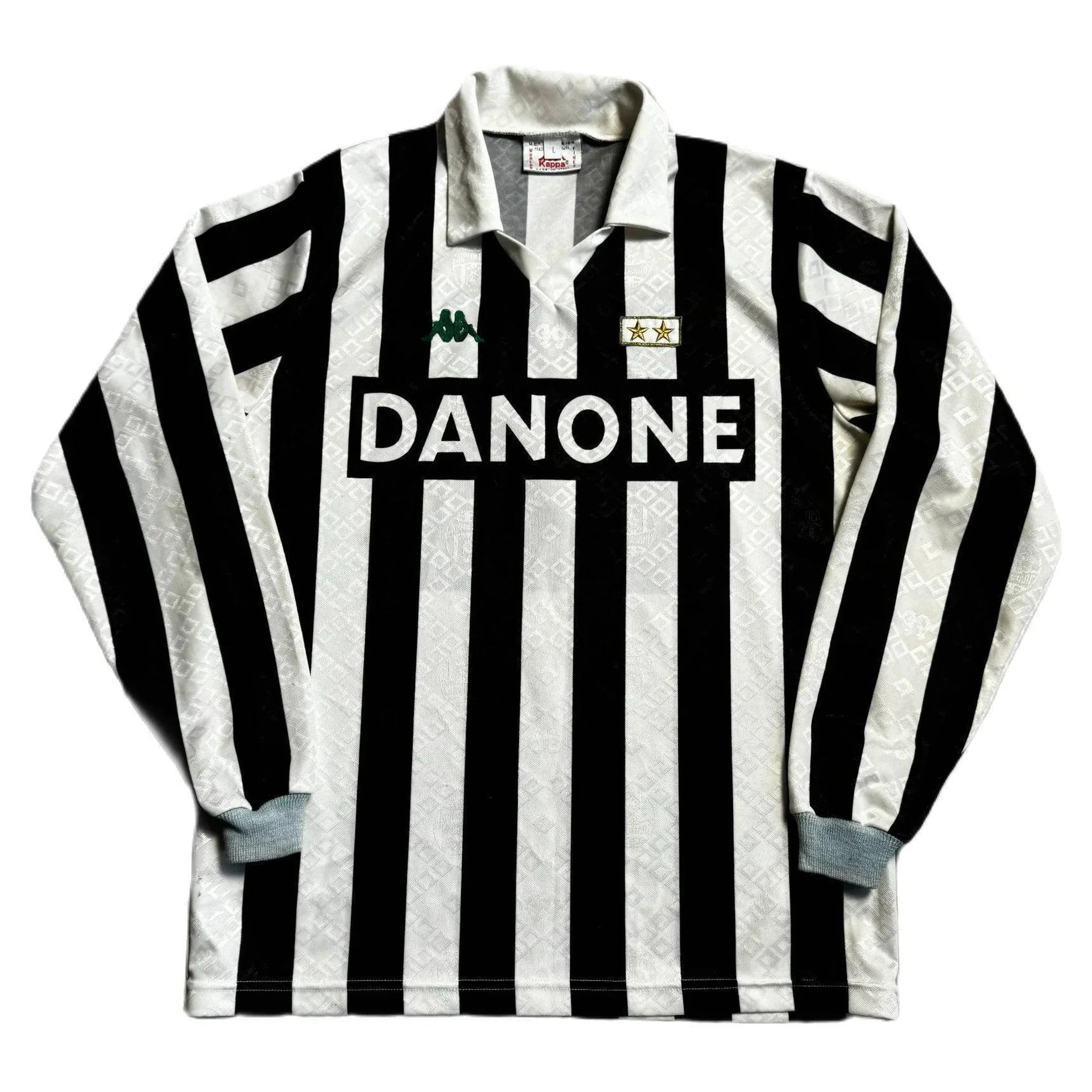 1992 - 93 Juventus Home Long Sleeve Shirt - L | The Streetwear Studio