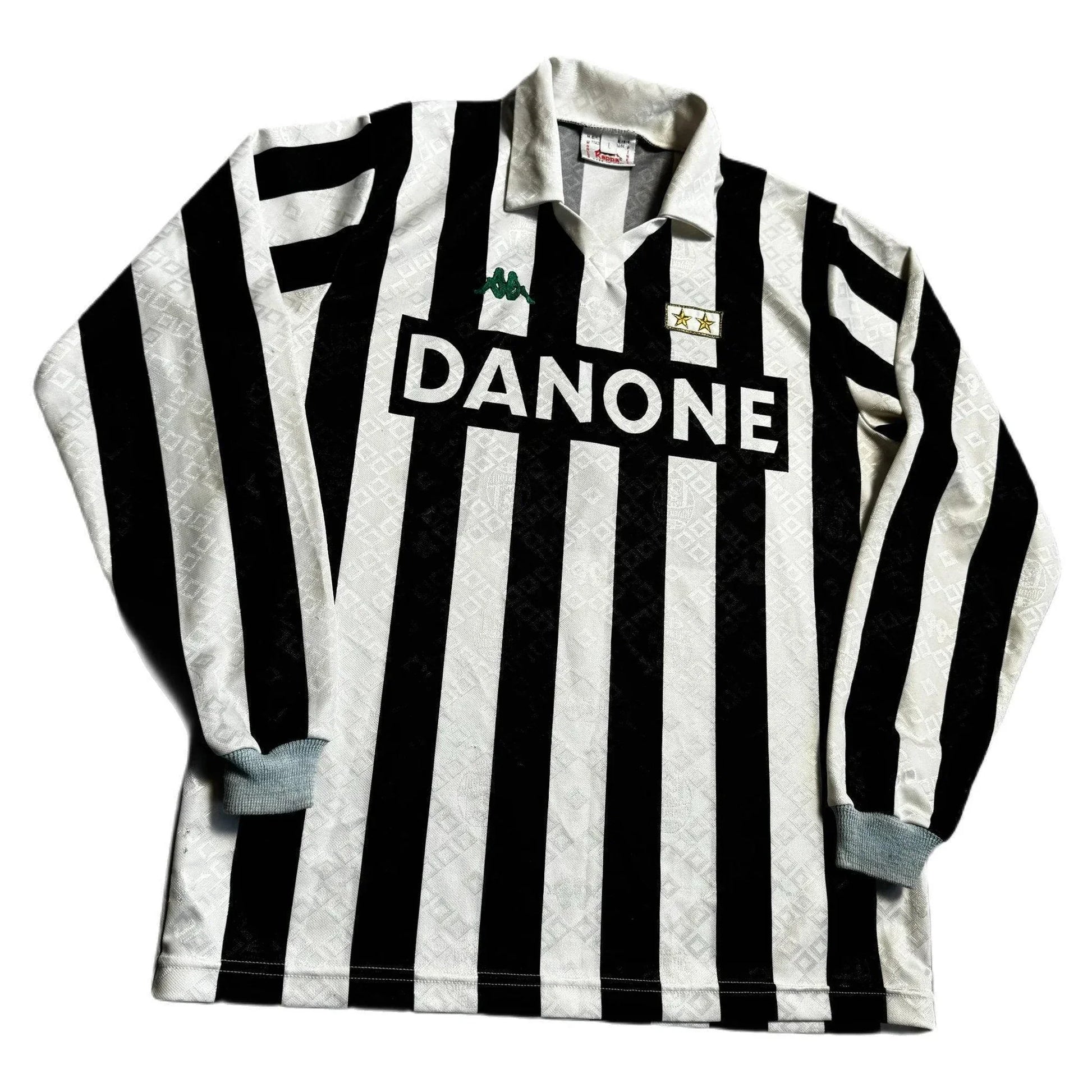 1992 - 93 Juventus Home Long Sleeve Shirt - L | The Streetwear Studio