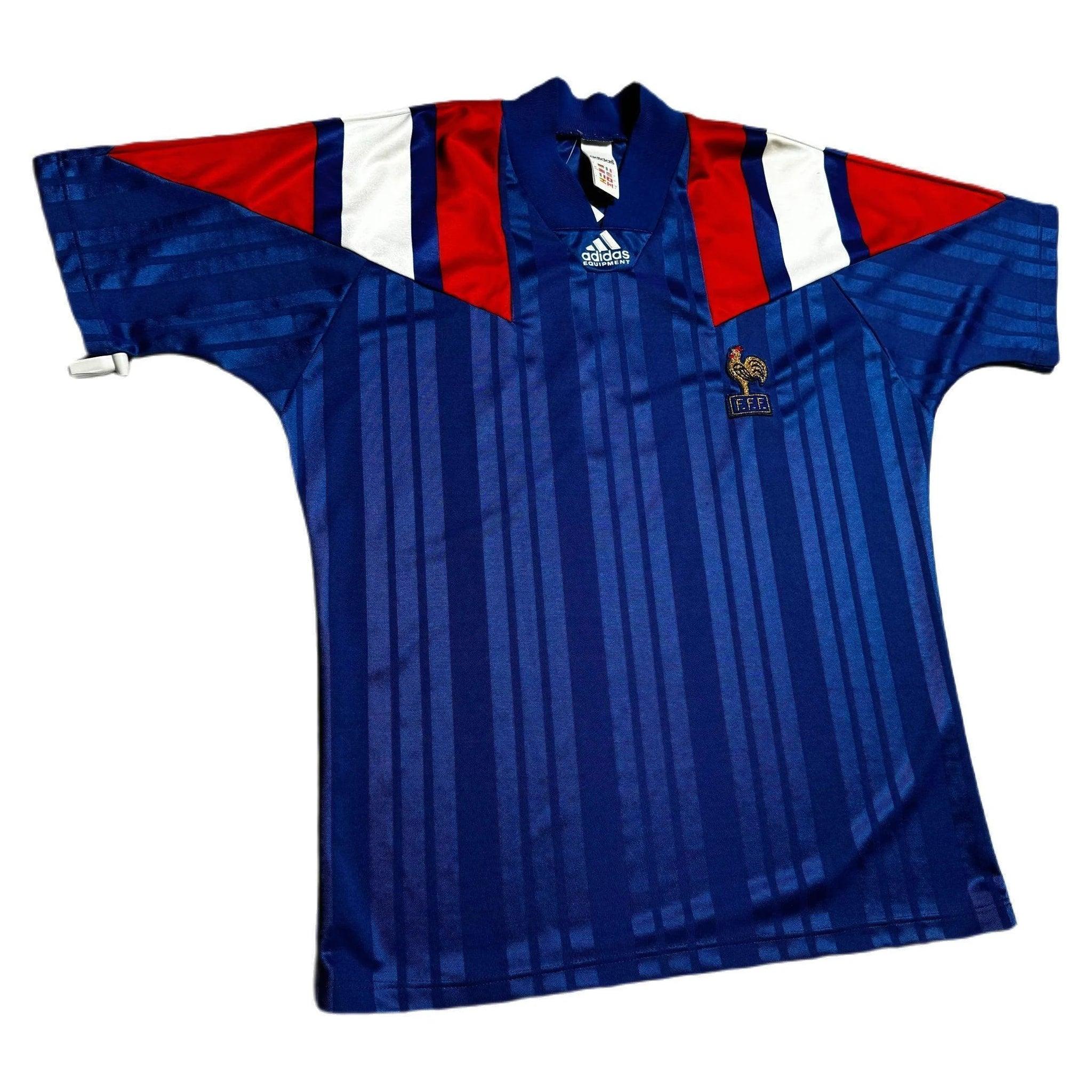 1992 - 94 France Home Shirt - L | The Streetwear Studio