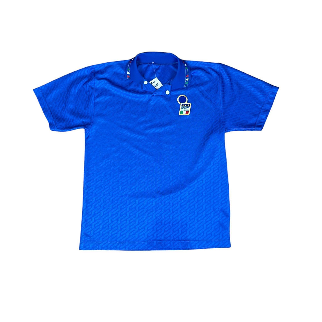 1993-94 Blue Italy Tee - Large - The Streetwear Studio