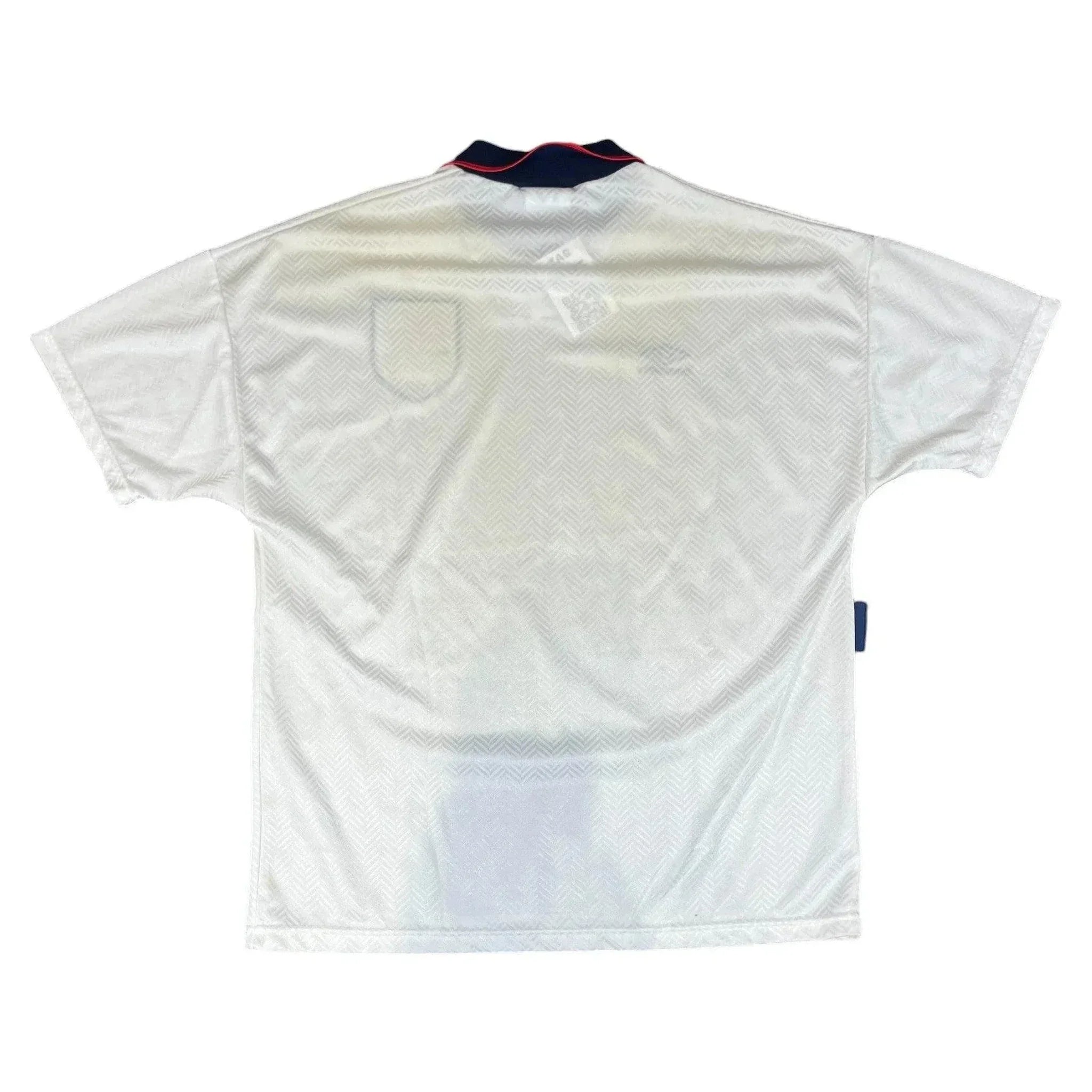 1993-95 White Umbro England Tee - XL | The Streetwear Studio