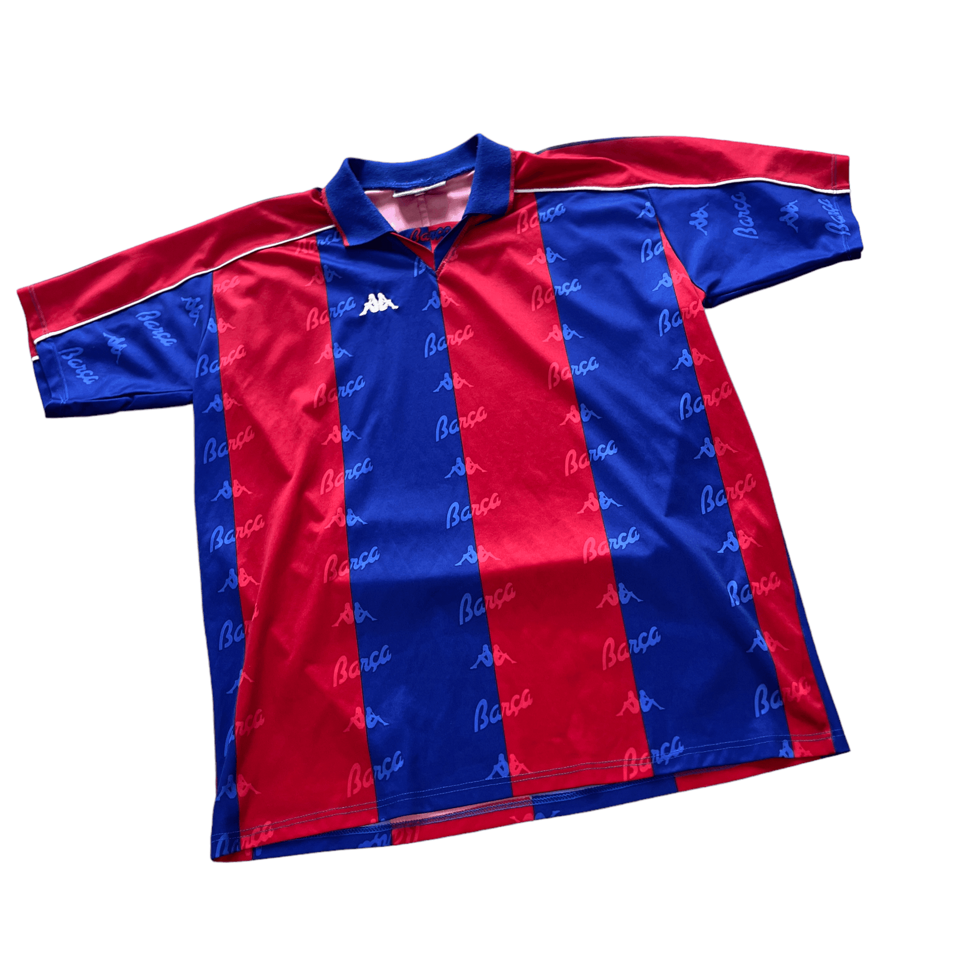 1995-97 Kappa Barcelona FC Shirt - Extra Large - The Streetwear Studio