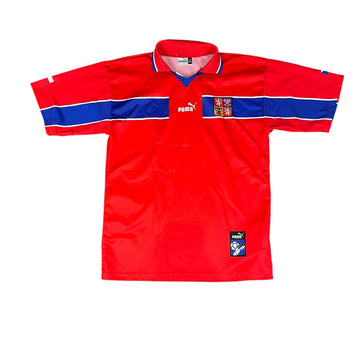 1998-00 Red Puma Czech Republic Tee - Extra Large - The Streetwear Studio