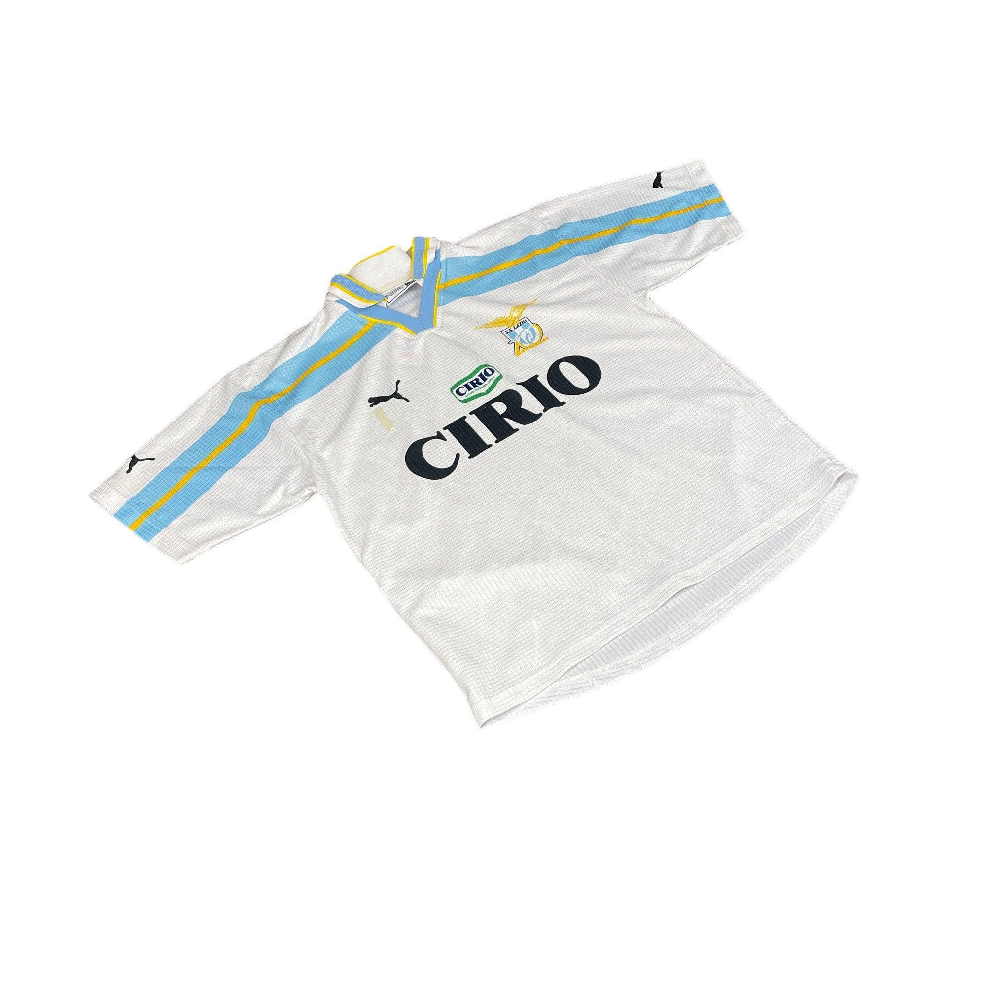 1999-00 White Puma Lazio Century Tee - Small - The Streetwear Studio
