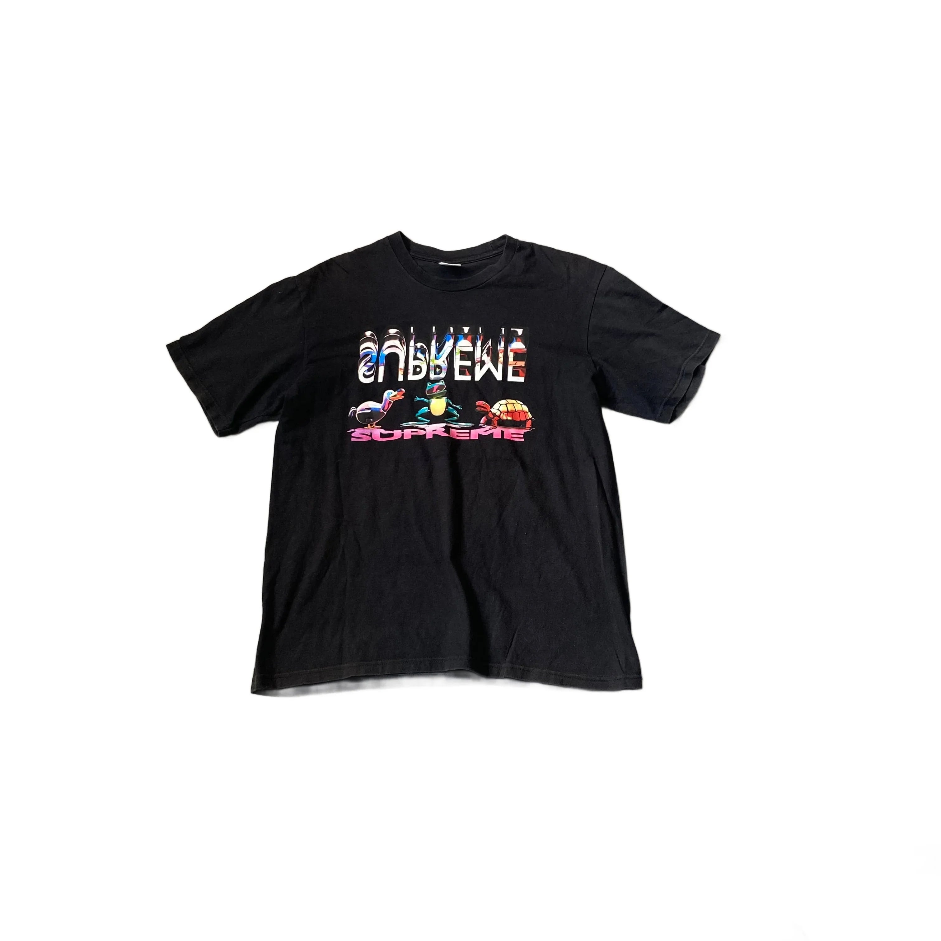 Black Supreme Tee - M