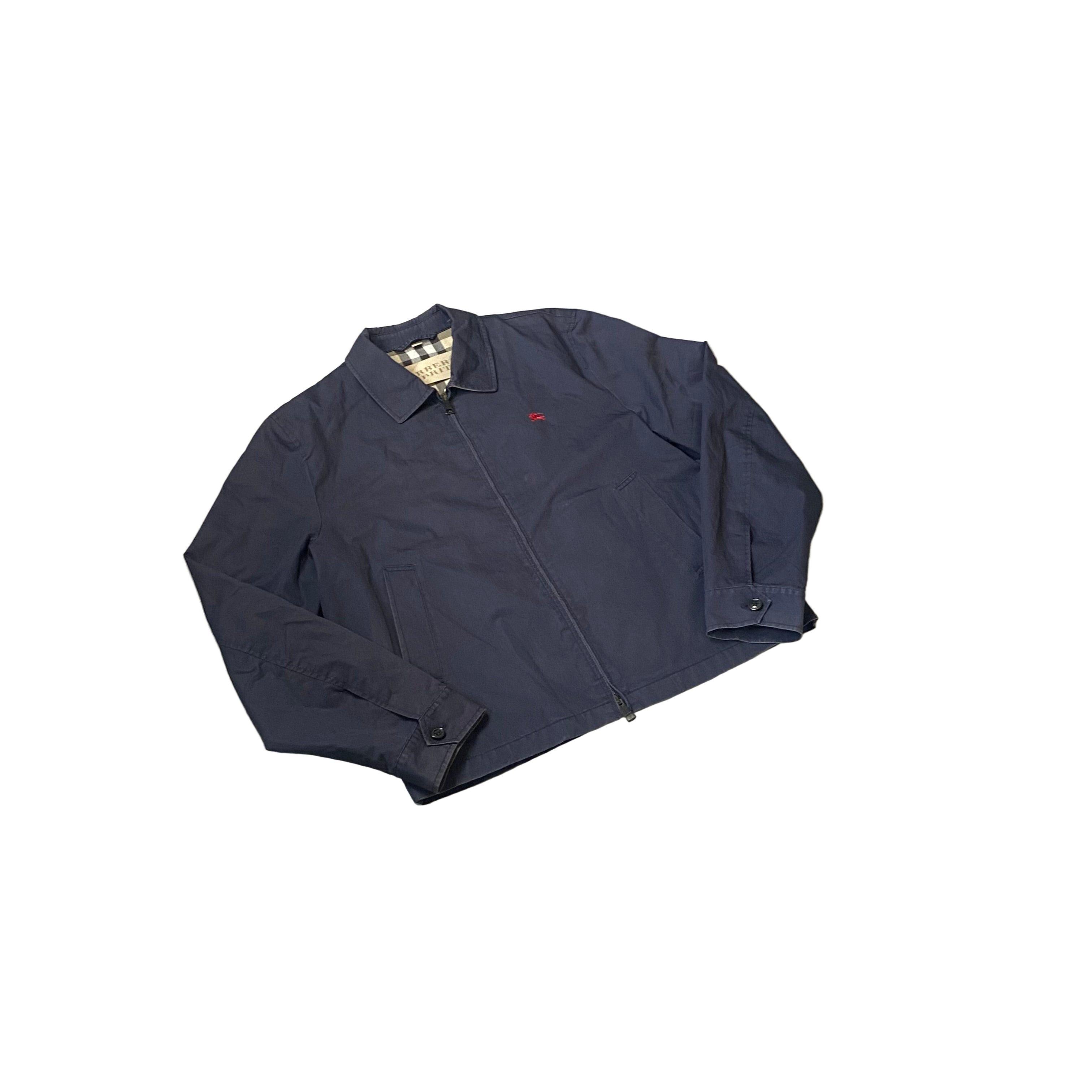Vintage Navy Blue Burberry Jacket - XL