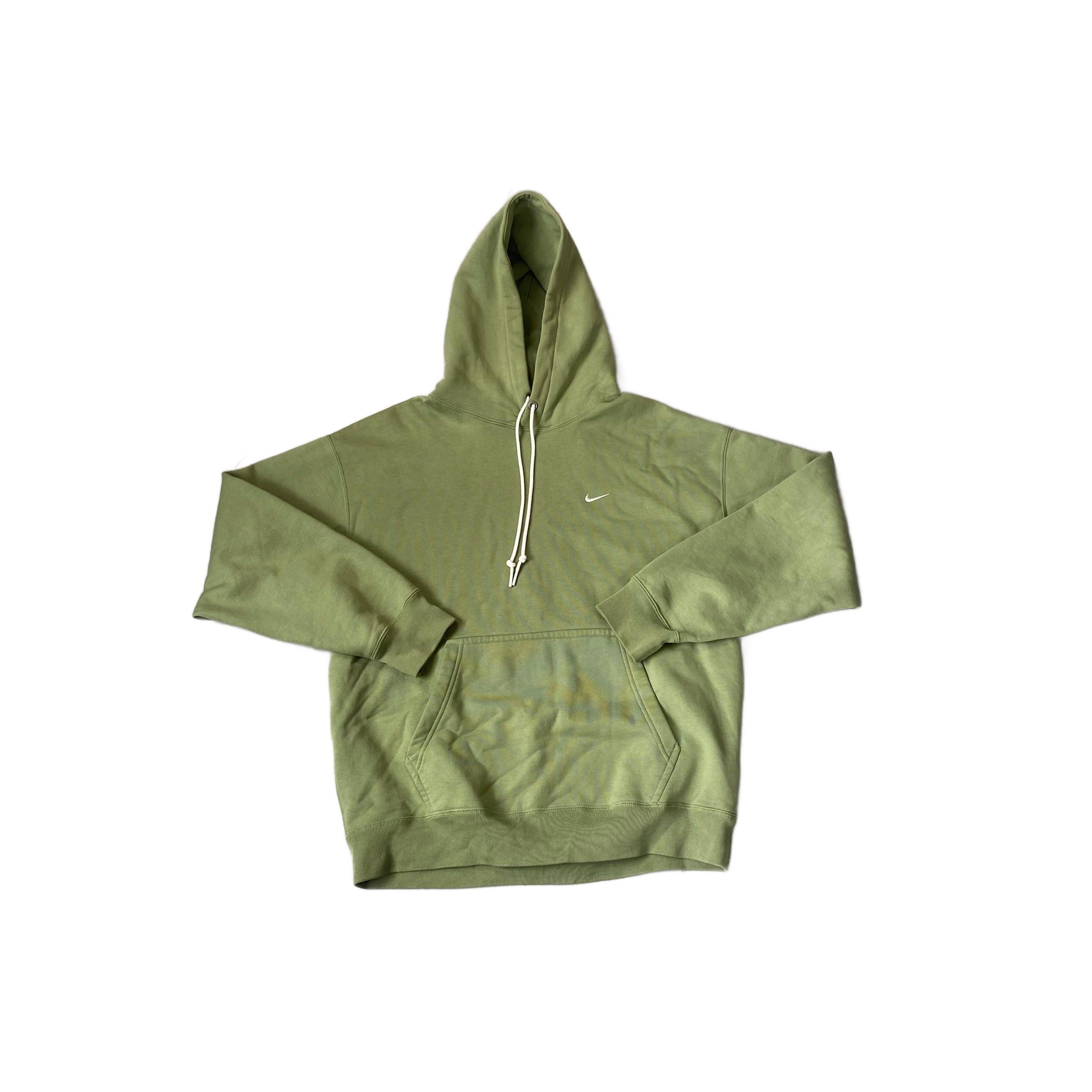 Green Nike Hoodie - L